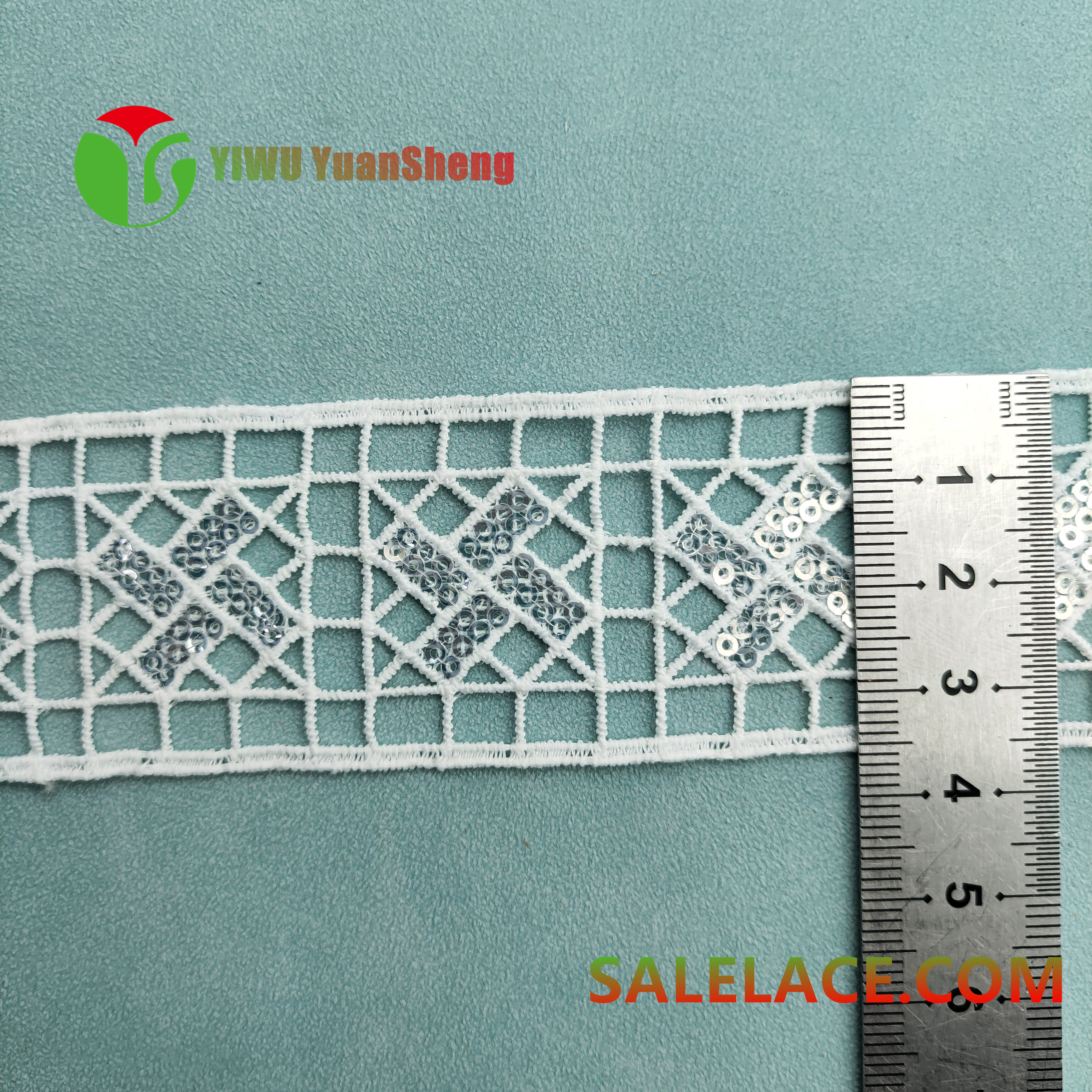 Sequined lace YS5090#