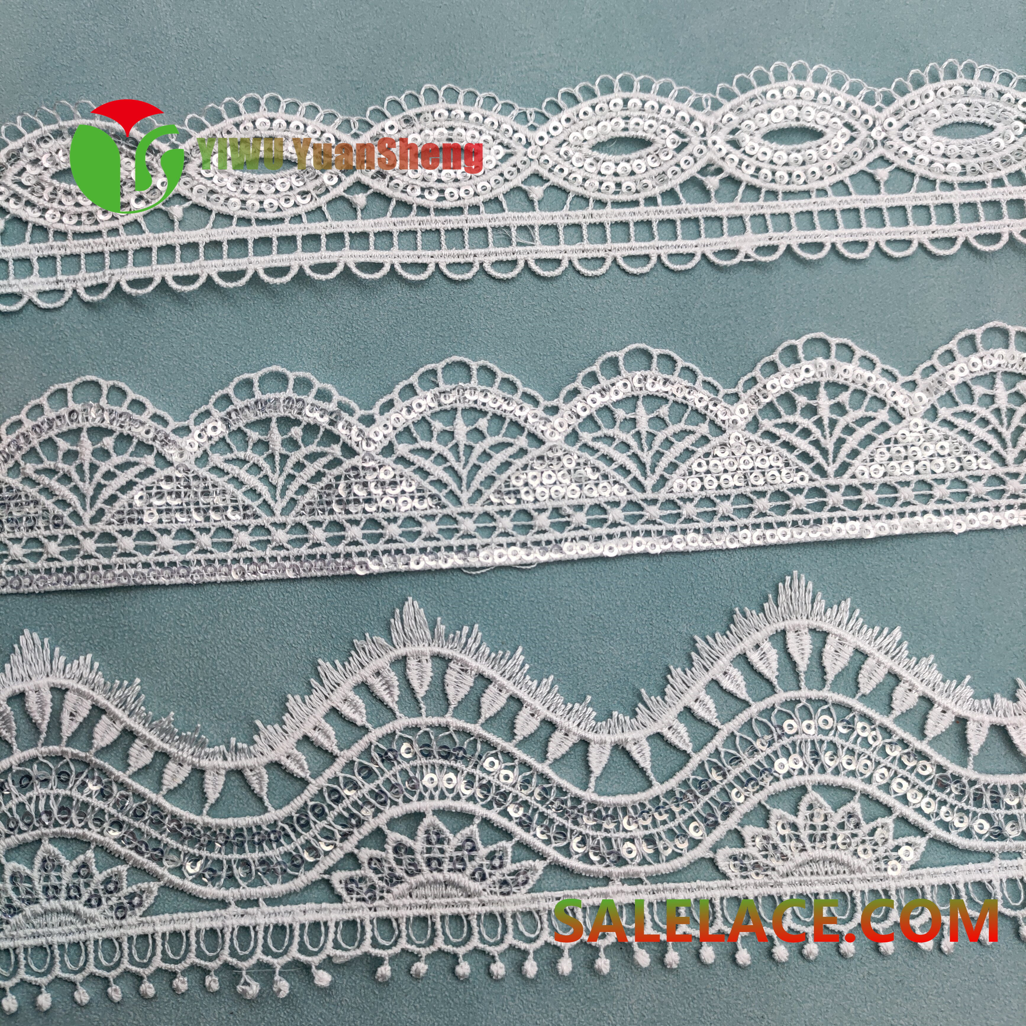 Sequined lace YS5101#