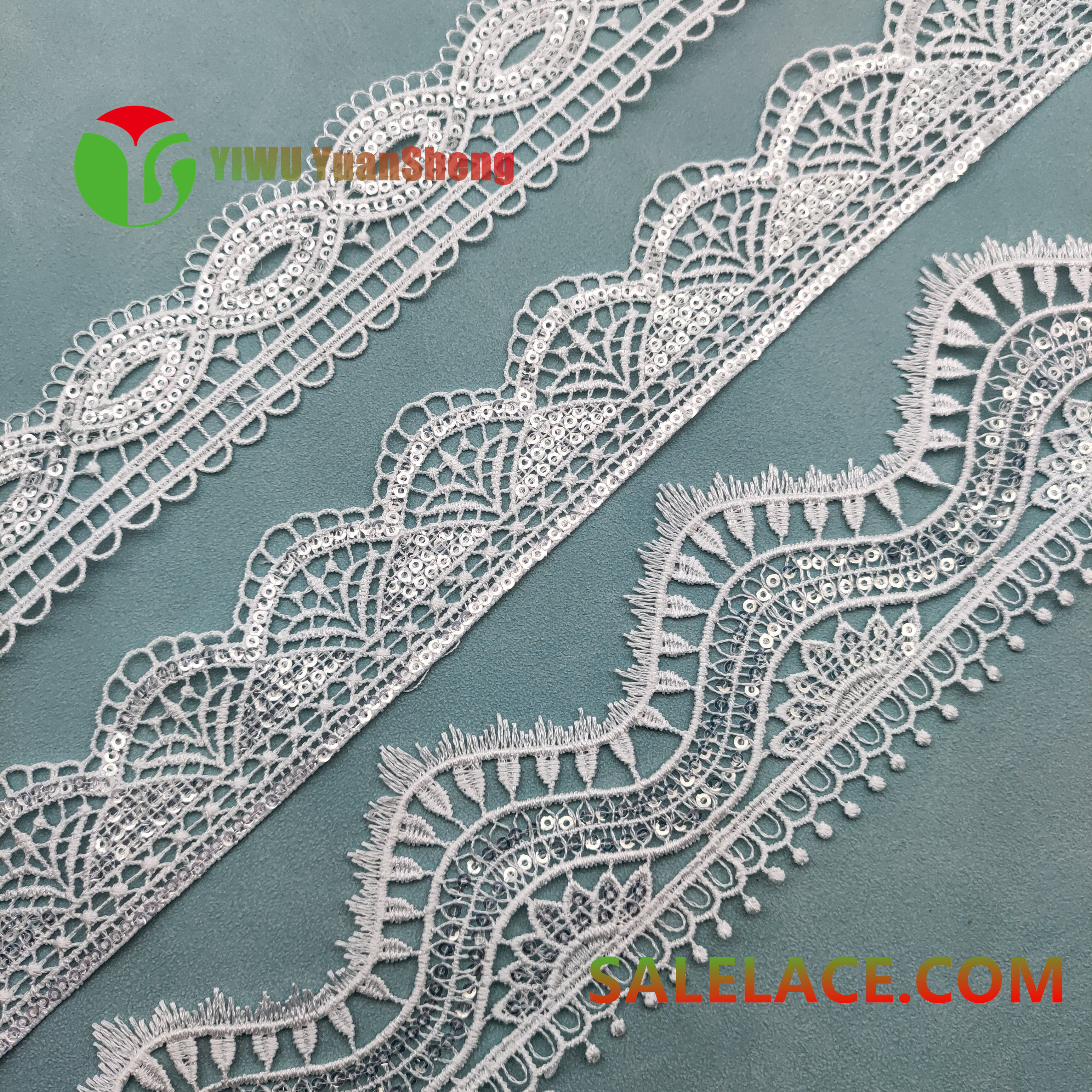 Sequined lace YS5101#