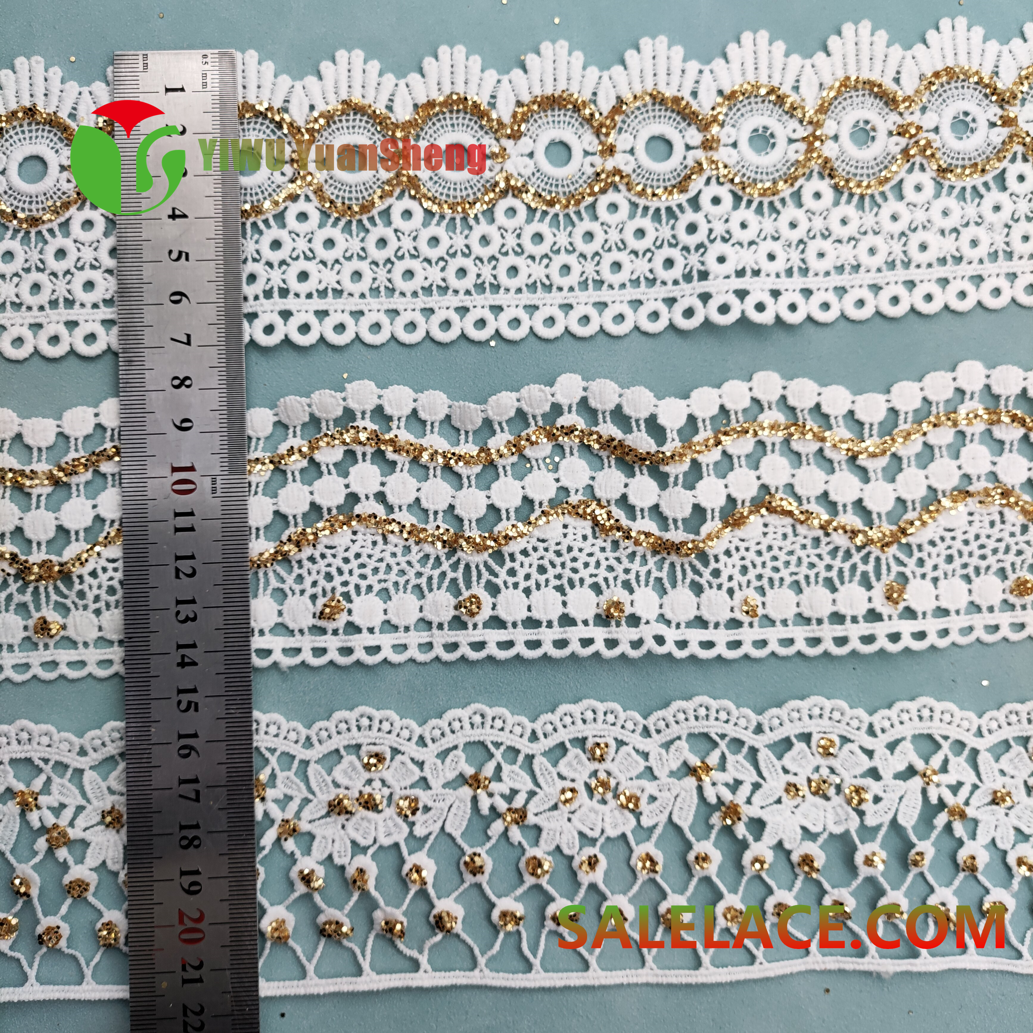 Sequined lace YS5129#