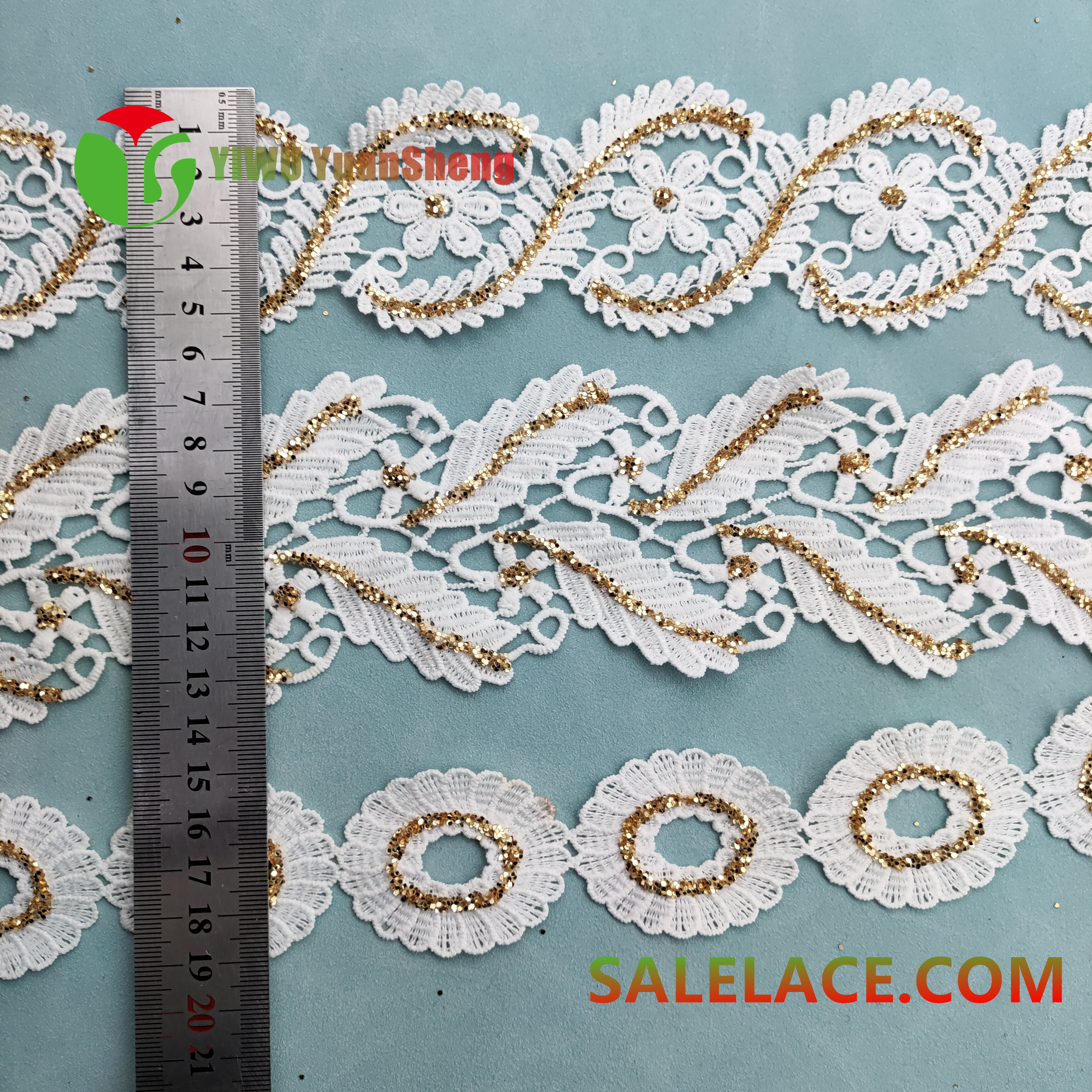 Sequined lace YS5131#