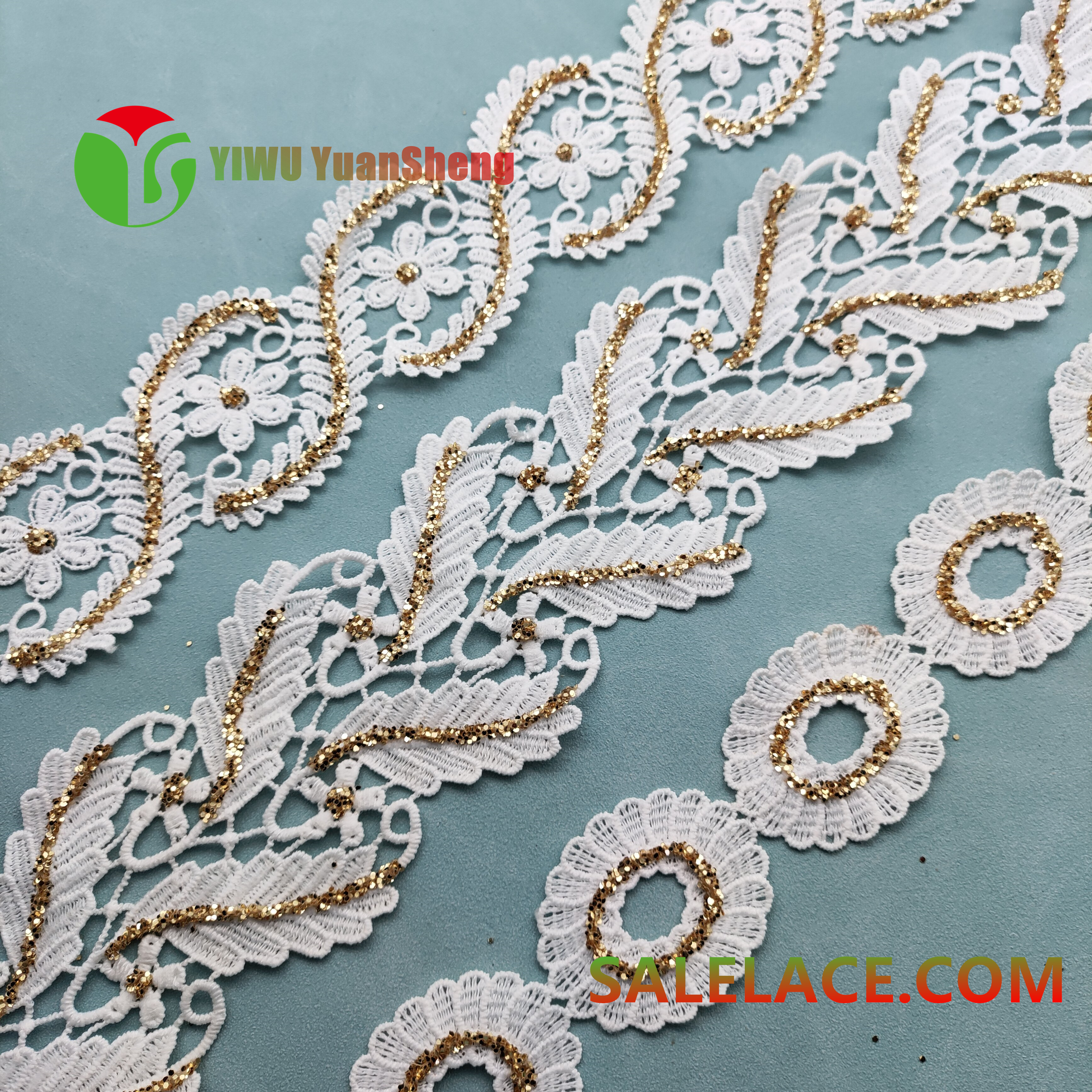 Sequined lace YS5131#