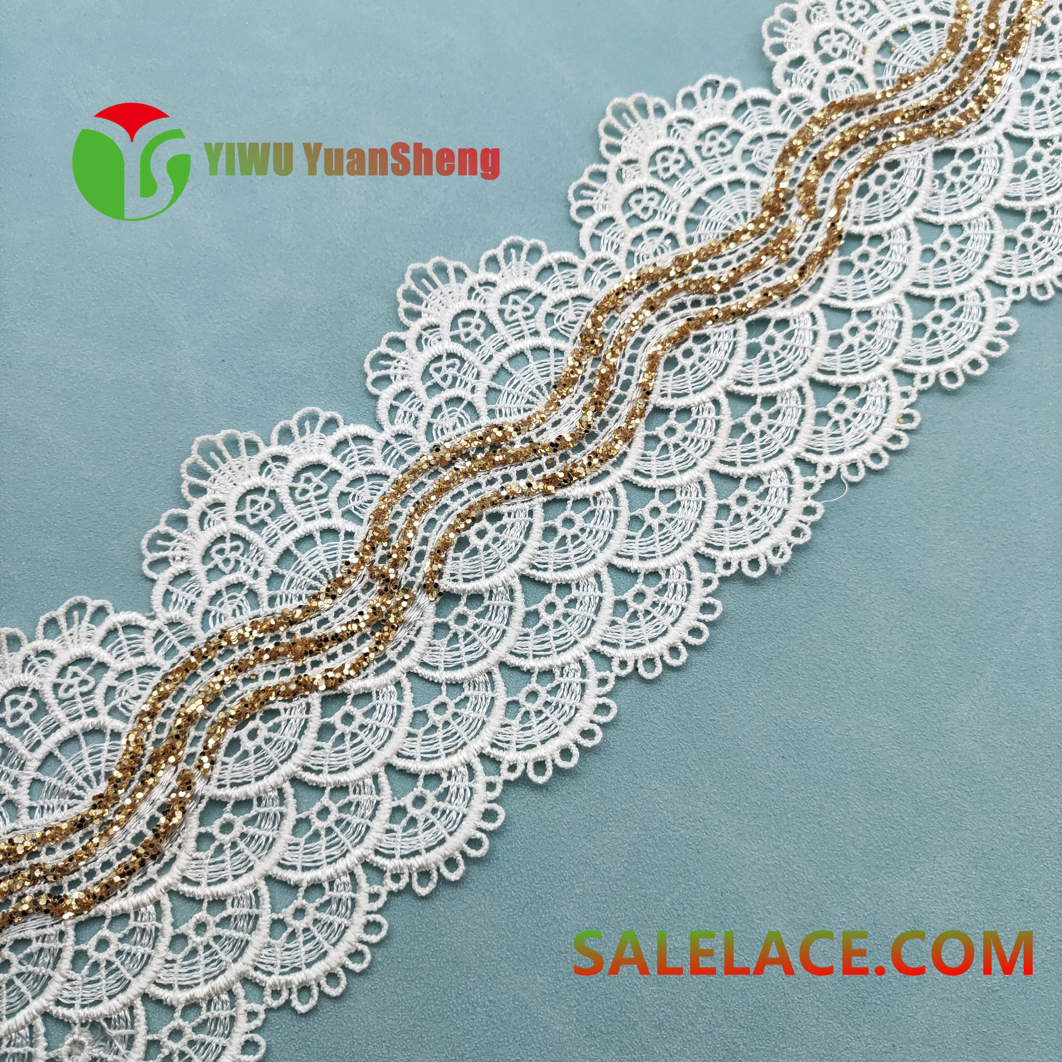 Sequined lace YS5133#