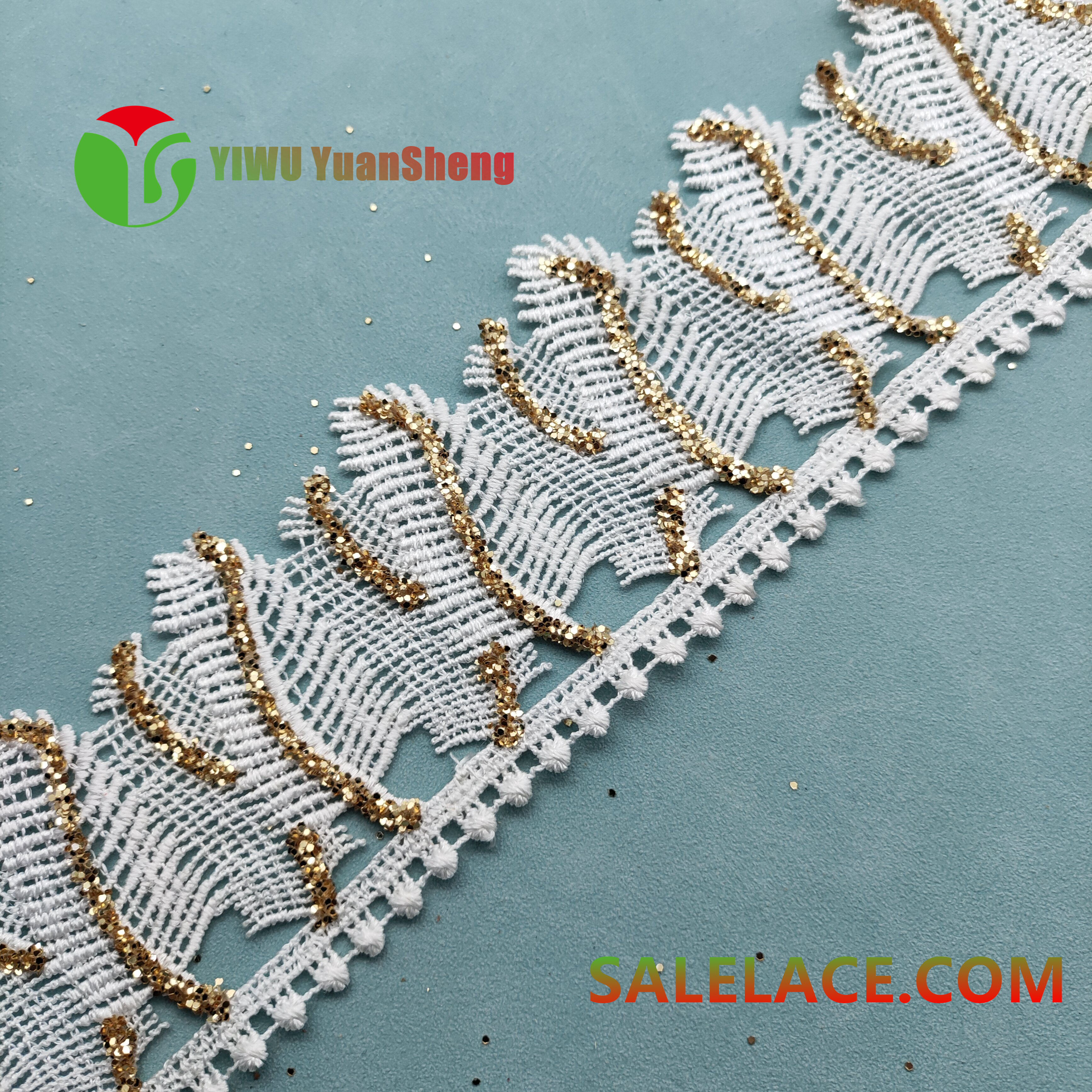 Sequined lace YS5135#