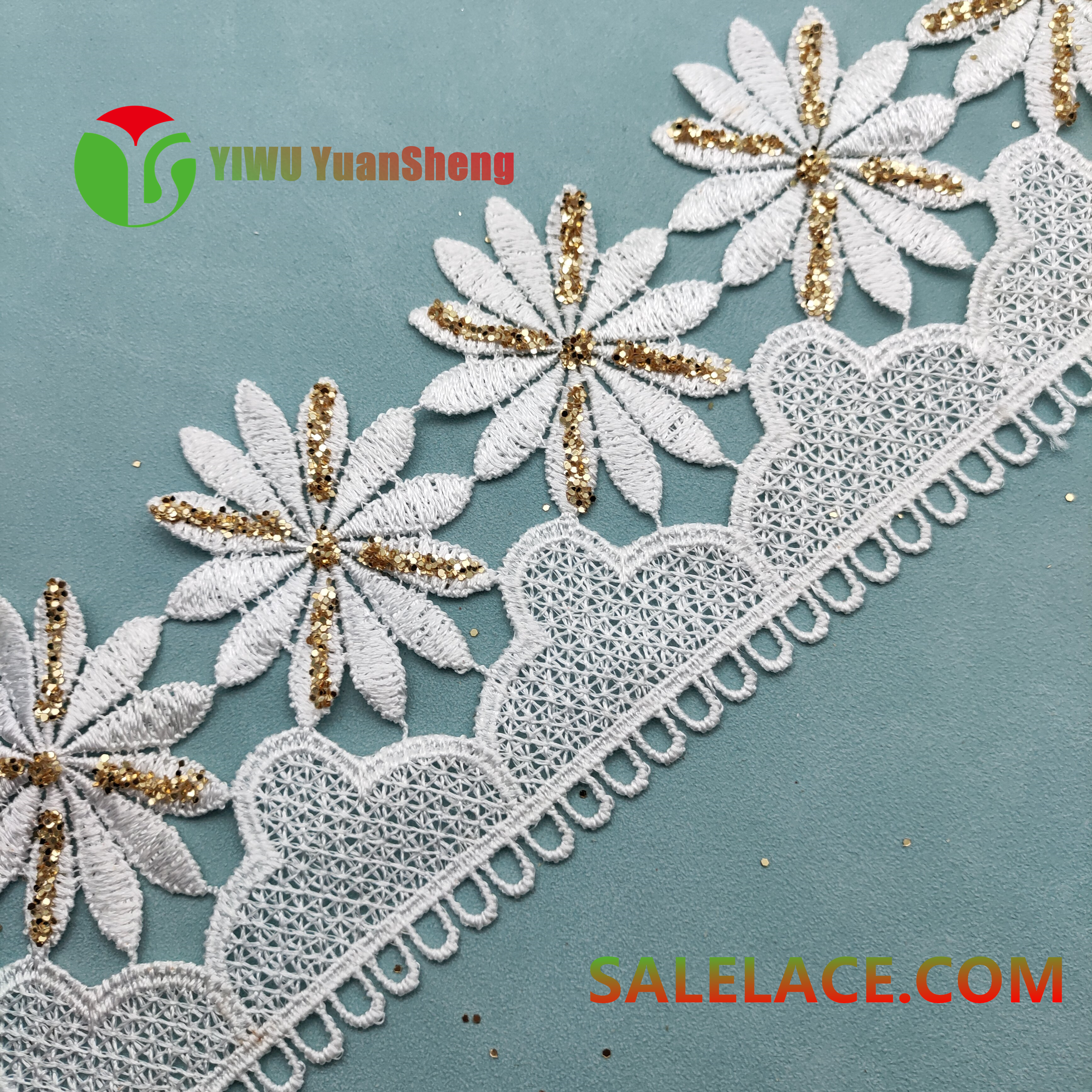 Sequined lace YS5137#