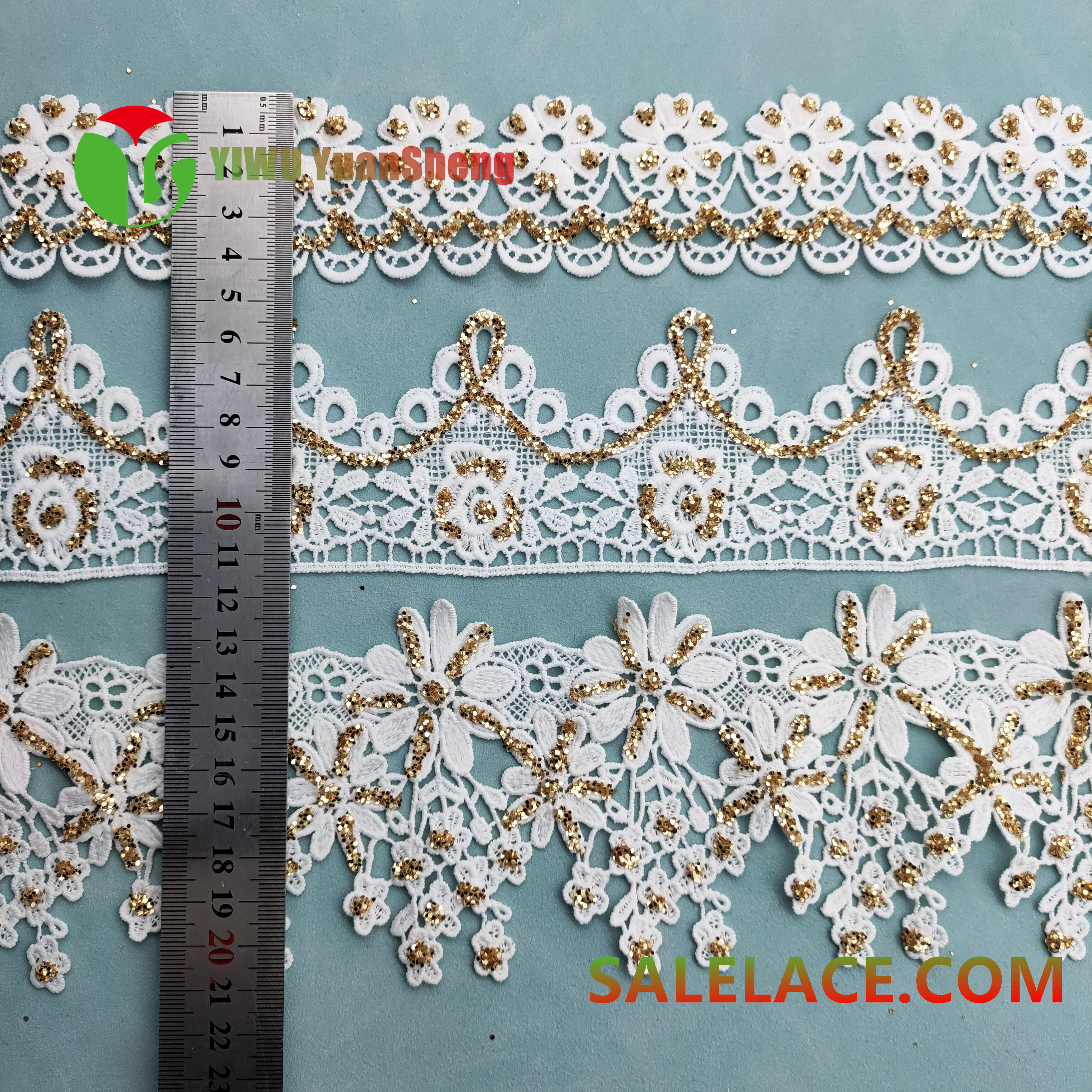 Sequined lace YS5141#