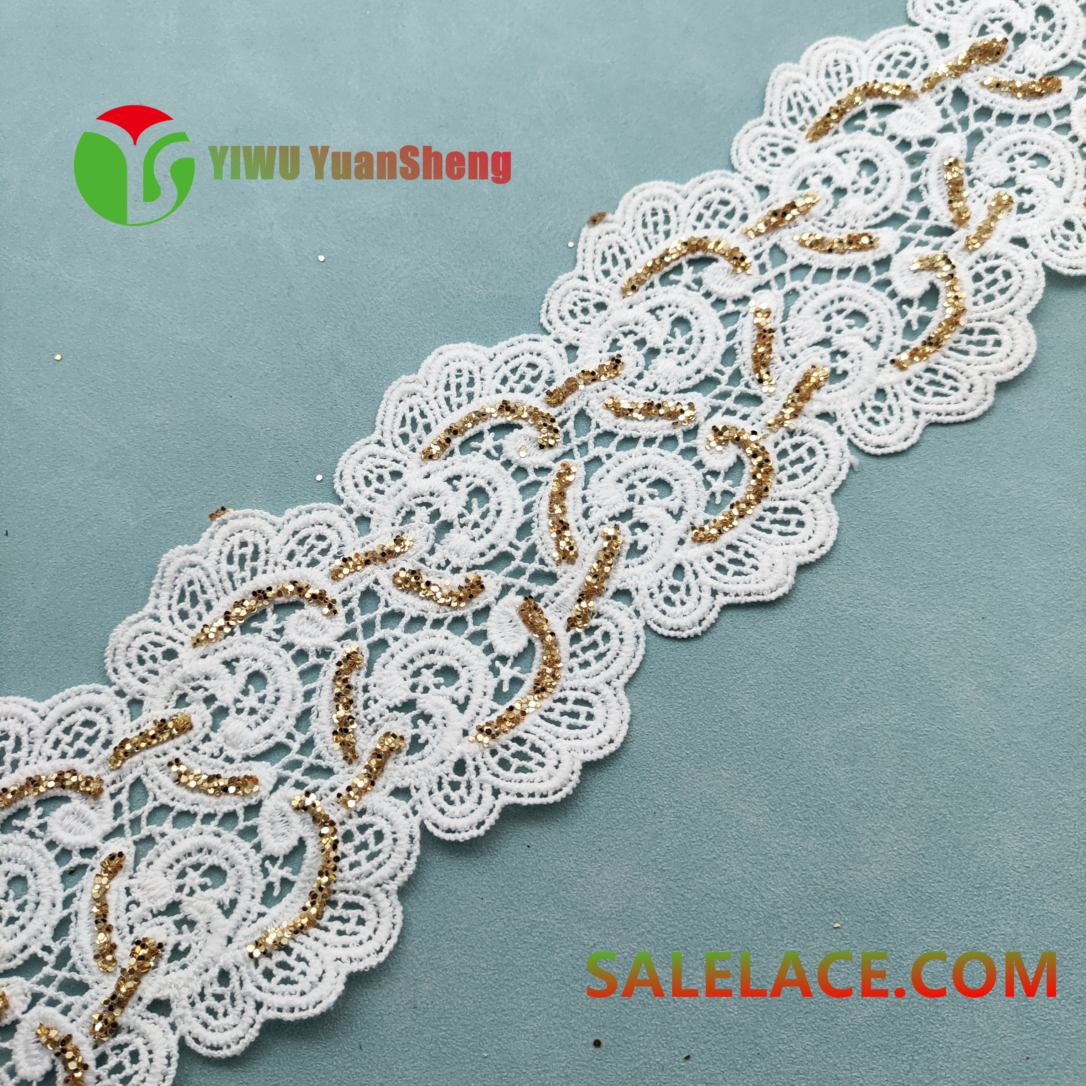 Sequined lace YS5151#