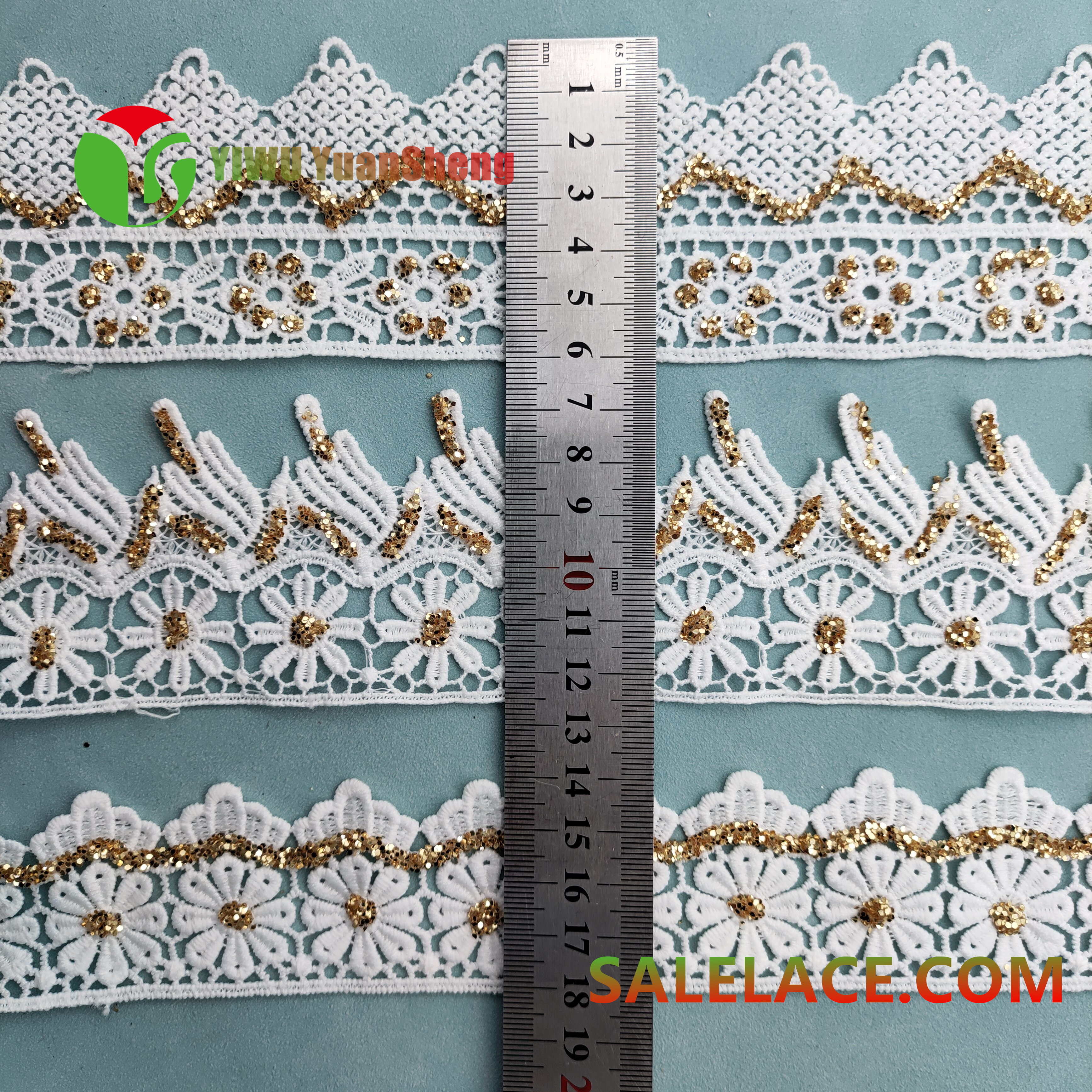 Sequined lace YS5158#