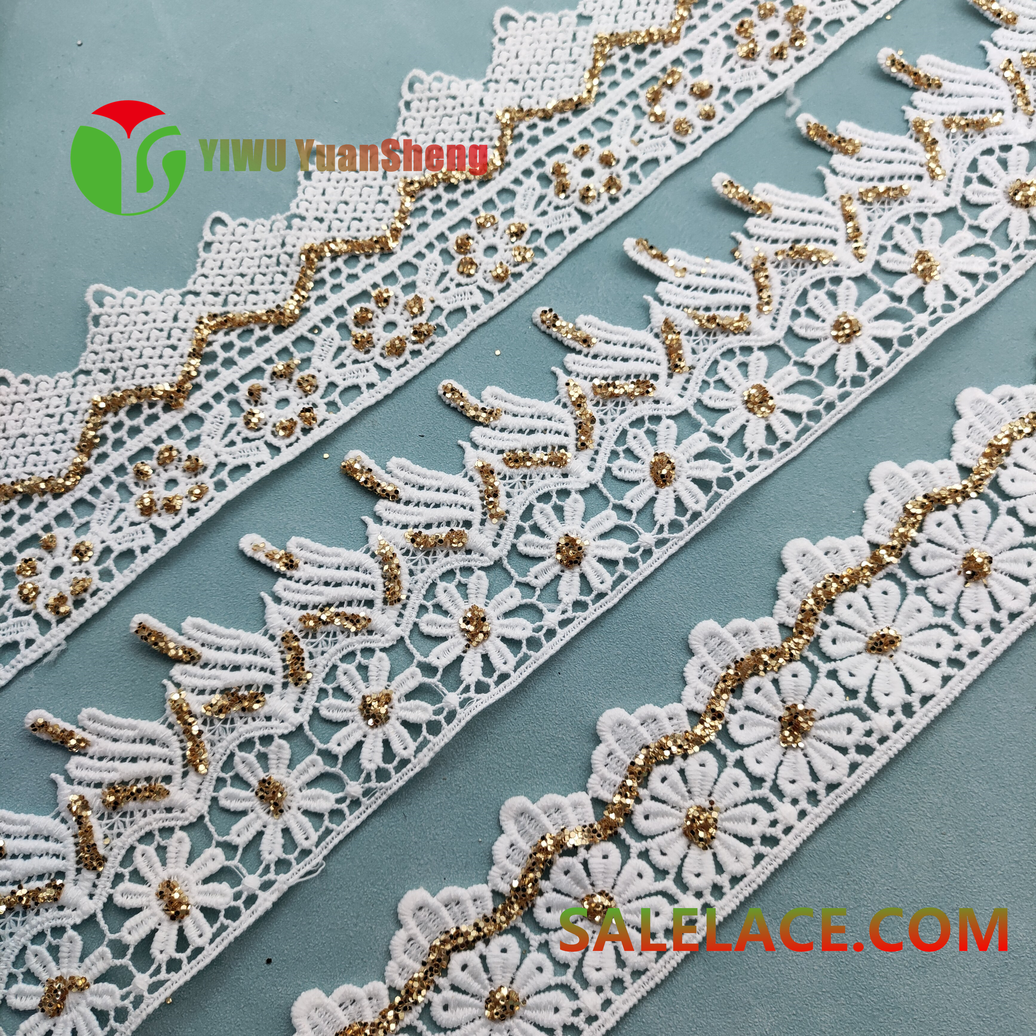 Sequined lace YS5158#