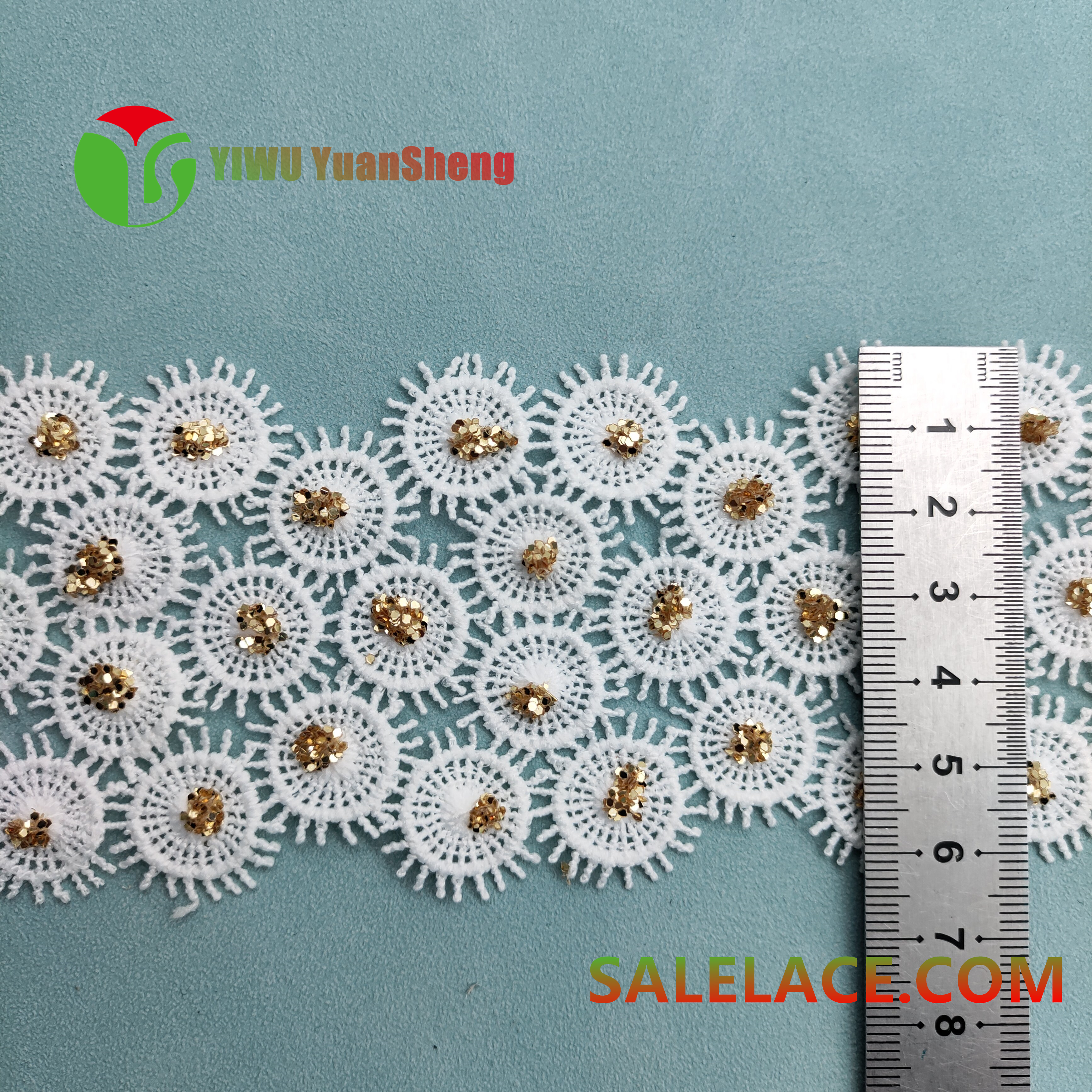 Sequined lace YS5166#