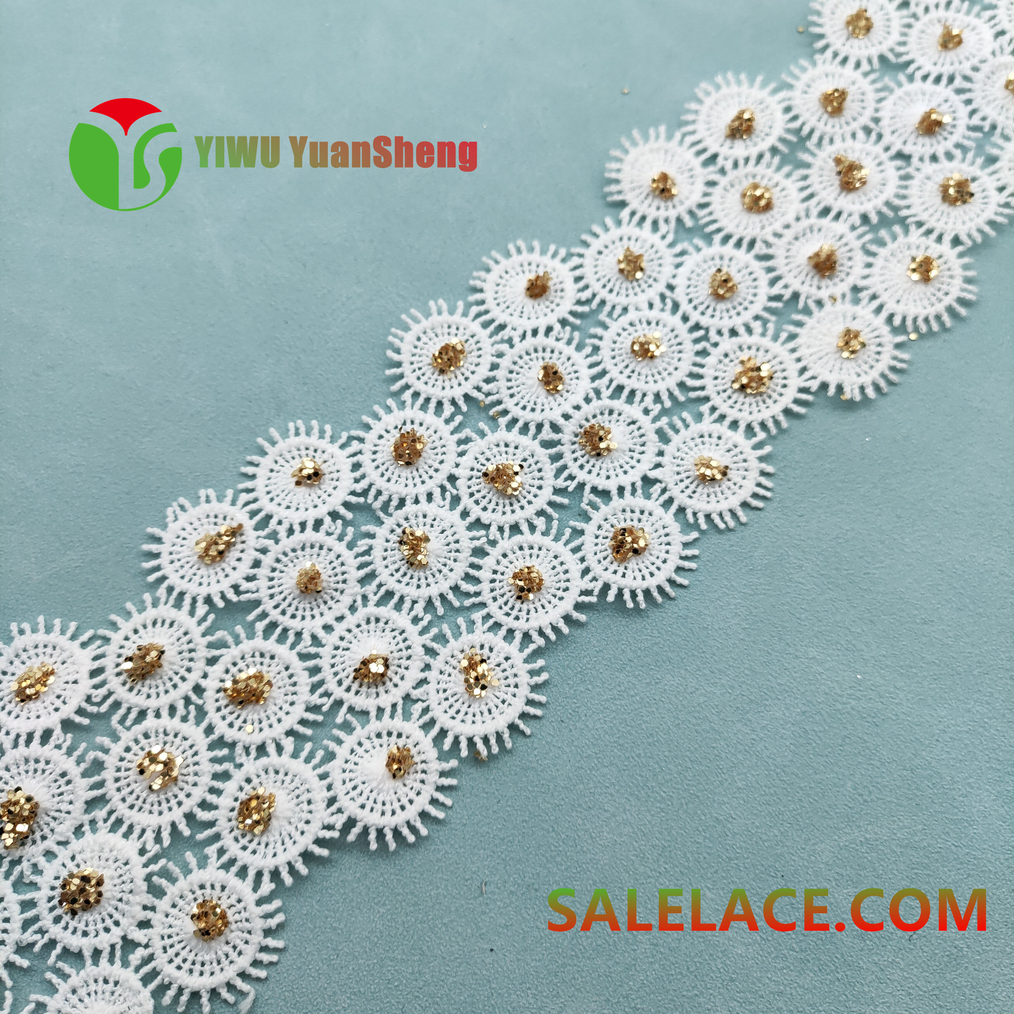 Sequined lace YS5166#