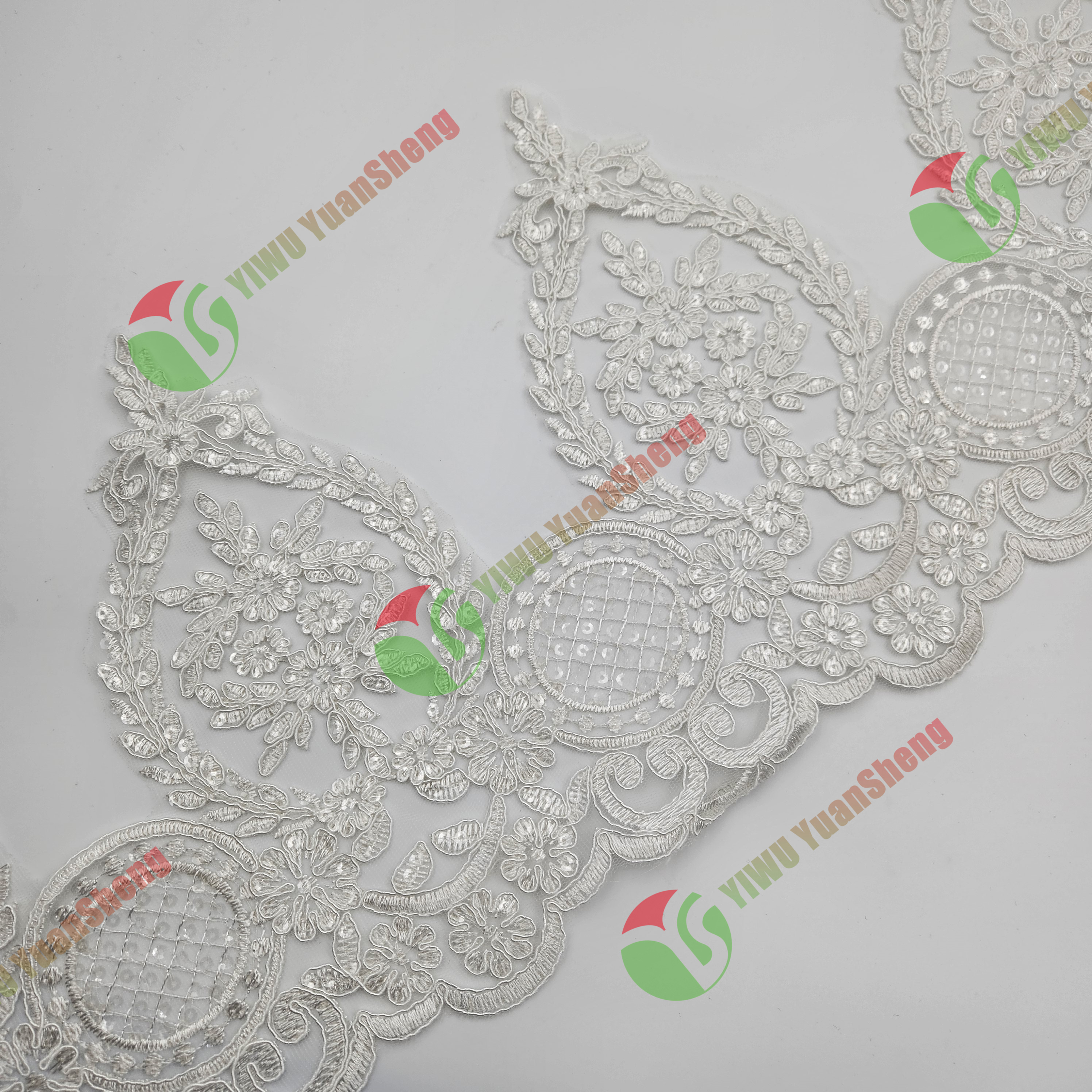 Cord mesh tulle lace YS3178#