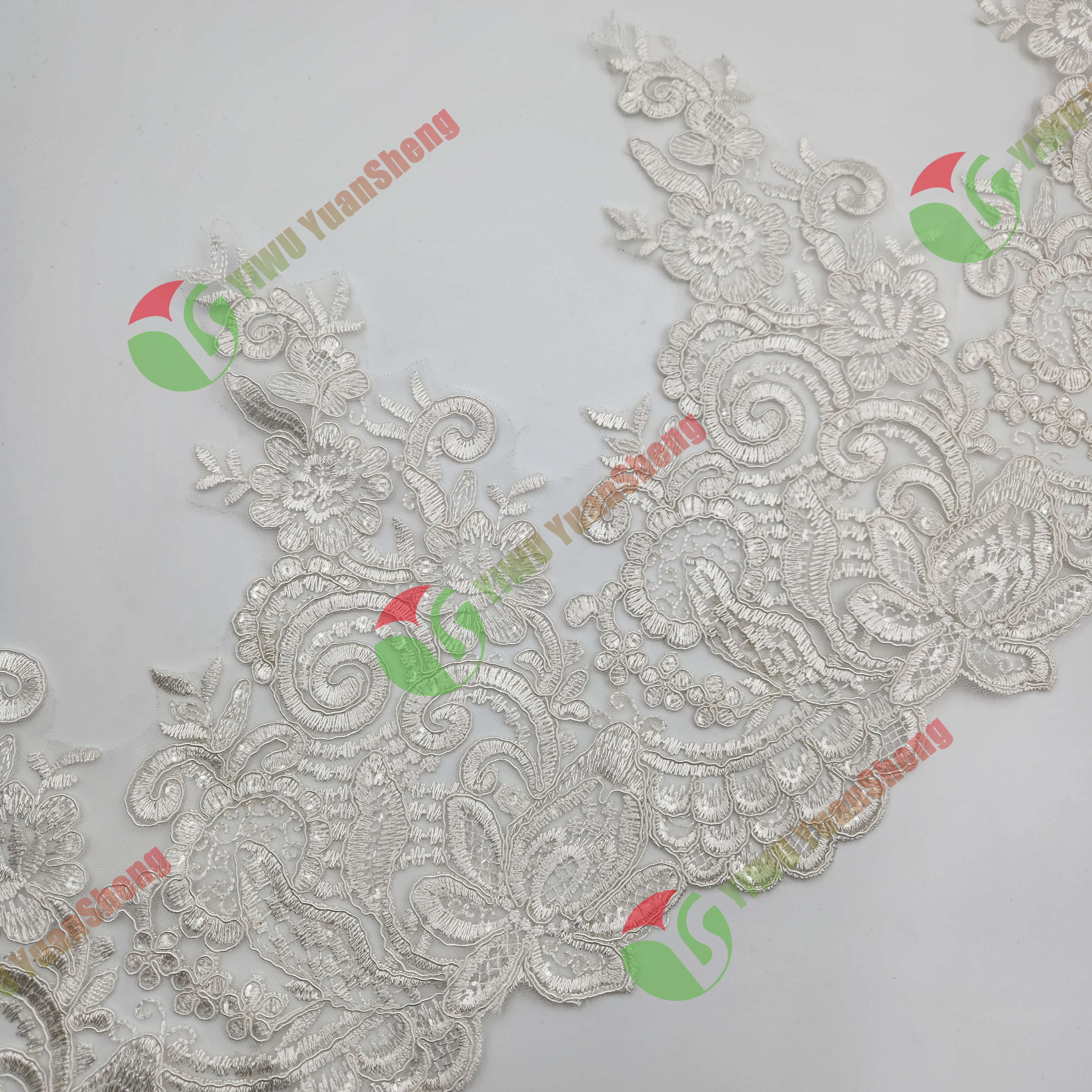 Cord mesh tulle lace YS3186#