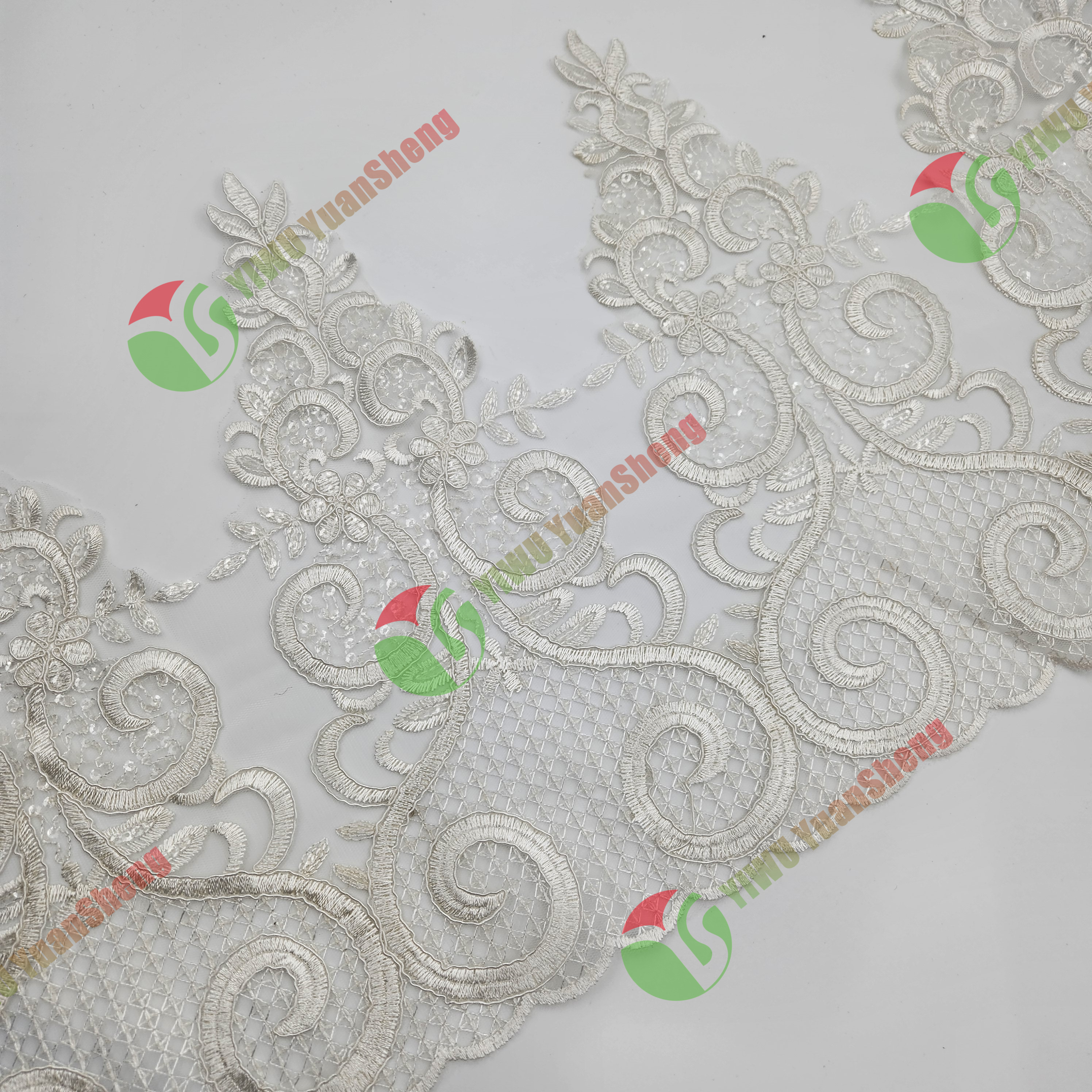 Cord mesh tulle lace YS3192#