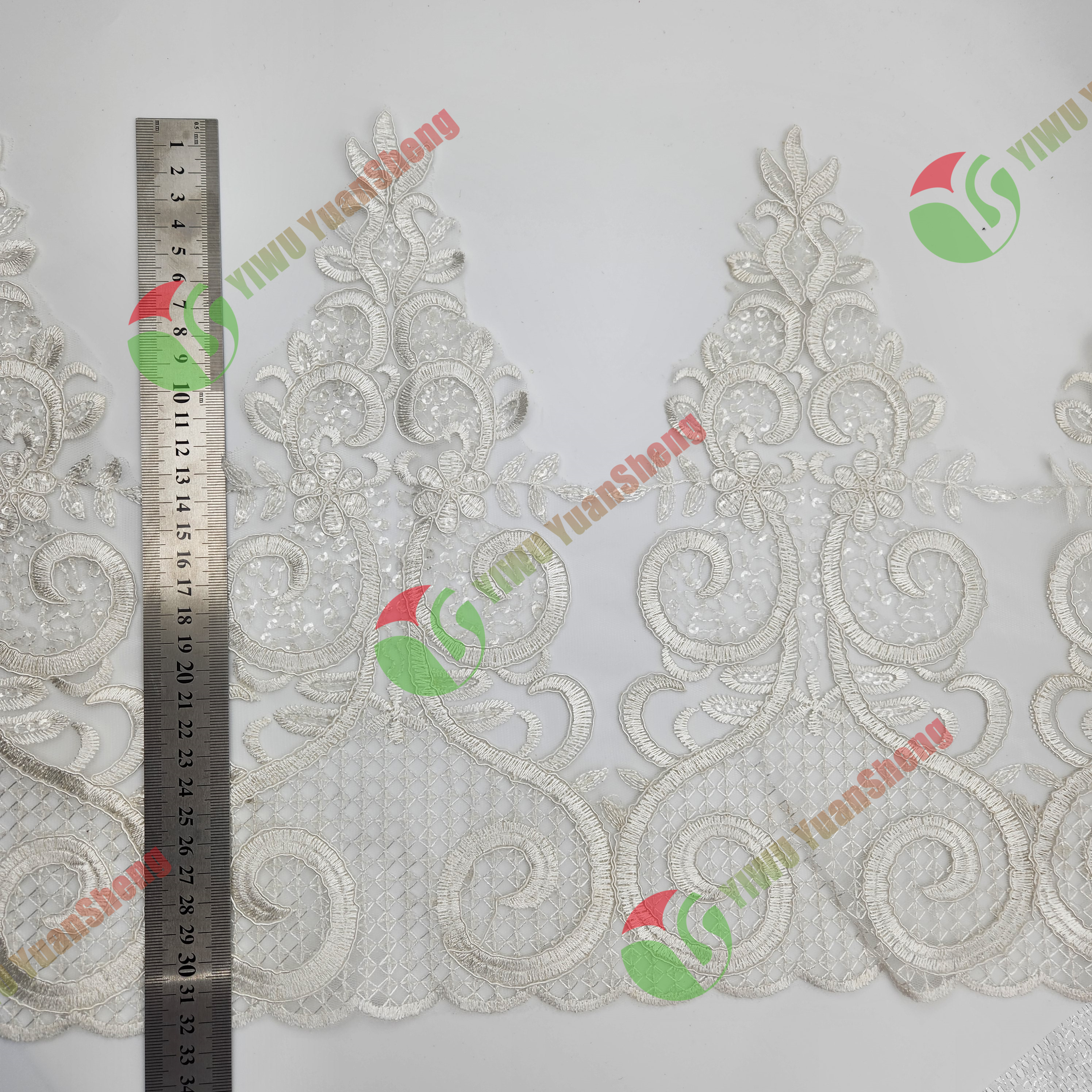 Cord mesh tulle lace YS3192#