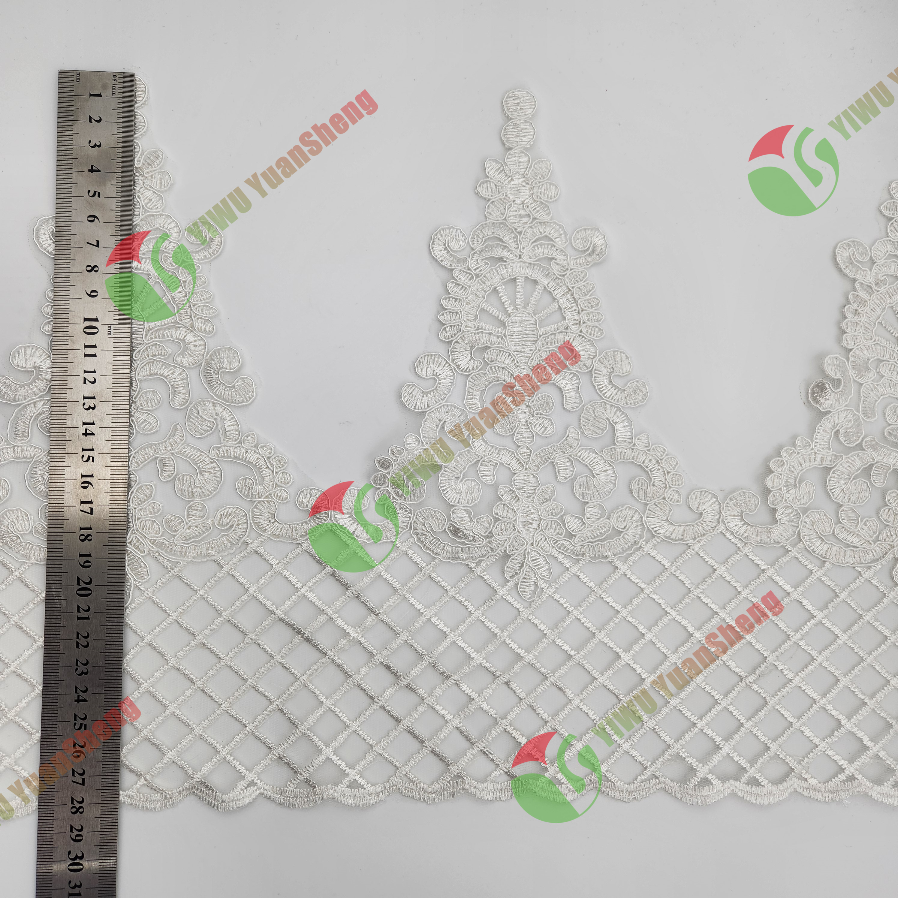 Cord mesh tulle lace YS3196#