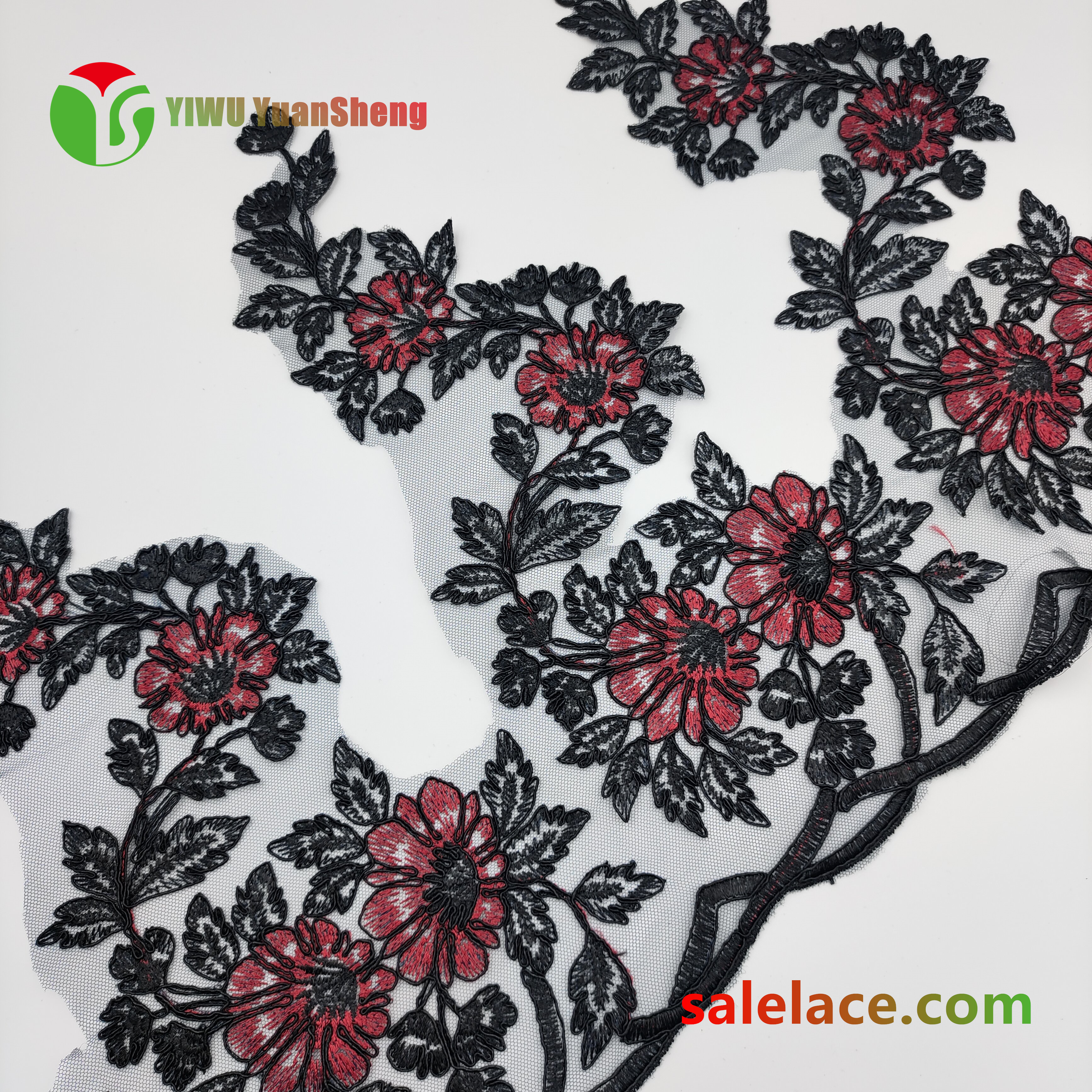 Cord mesh tulle lace YS3012#