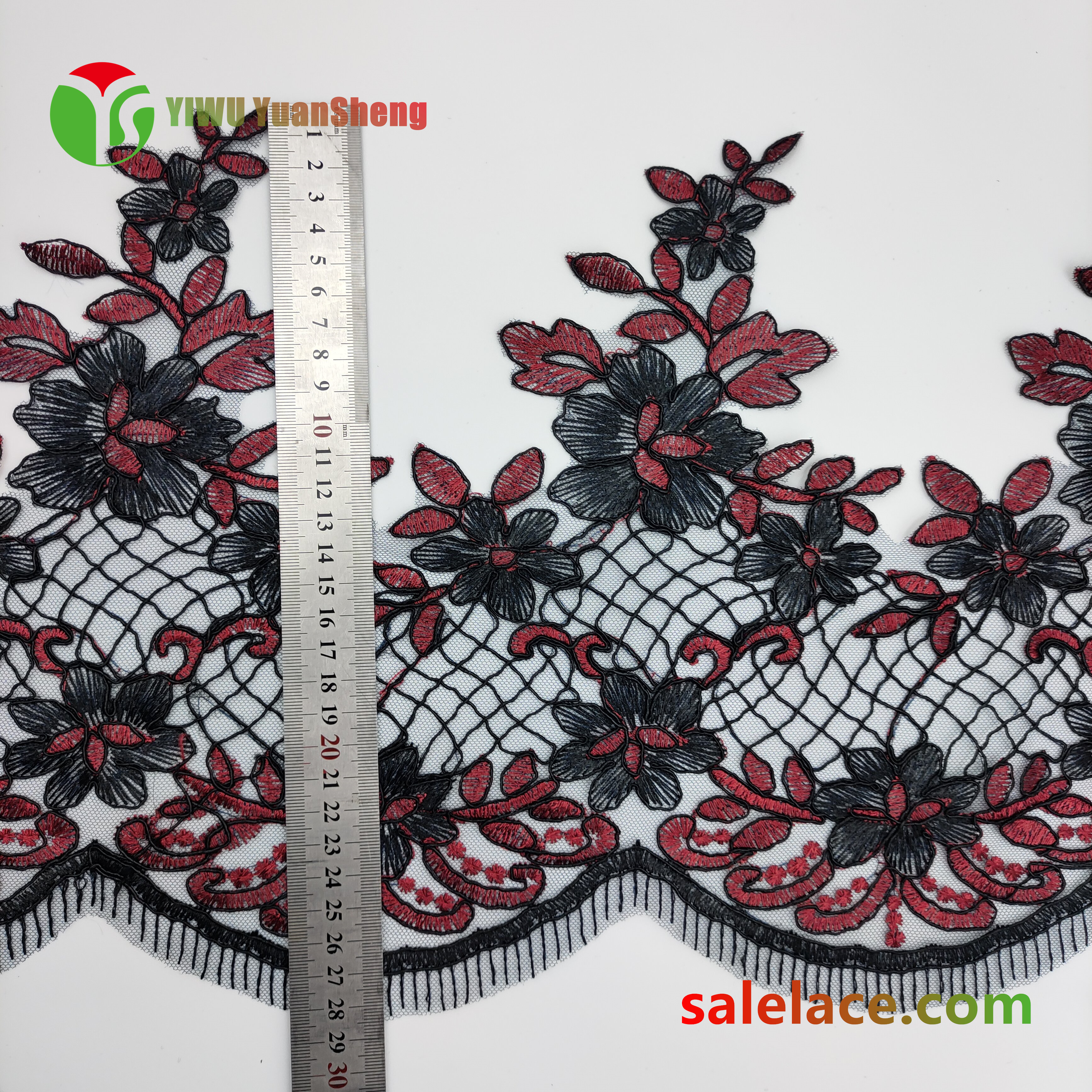 Cord mesh tulle lace YS3014#