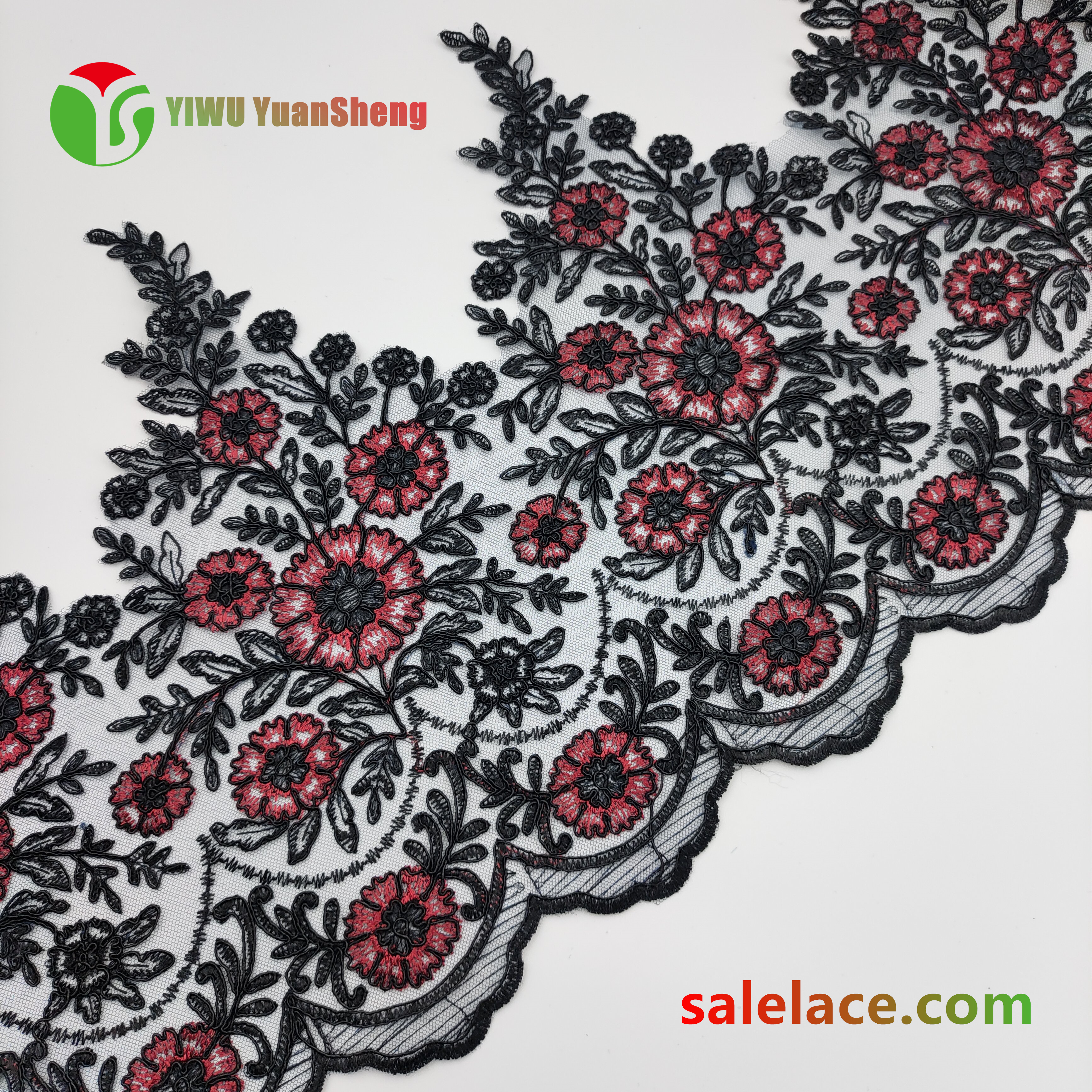 Cord mesh tulle lace YS3021#