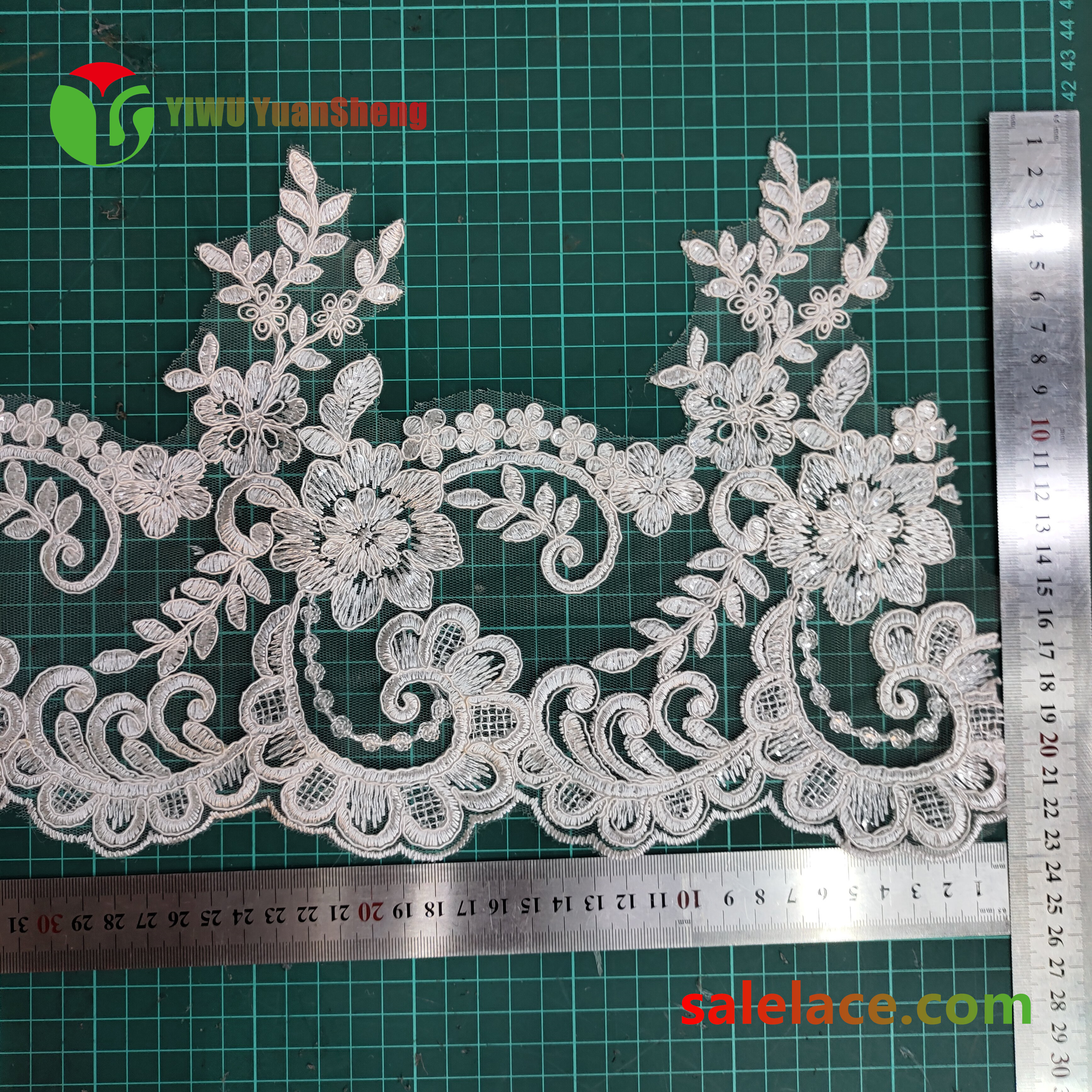 Cord mesh tulle lace YS3034#