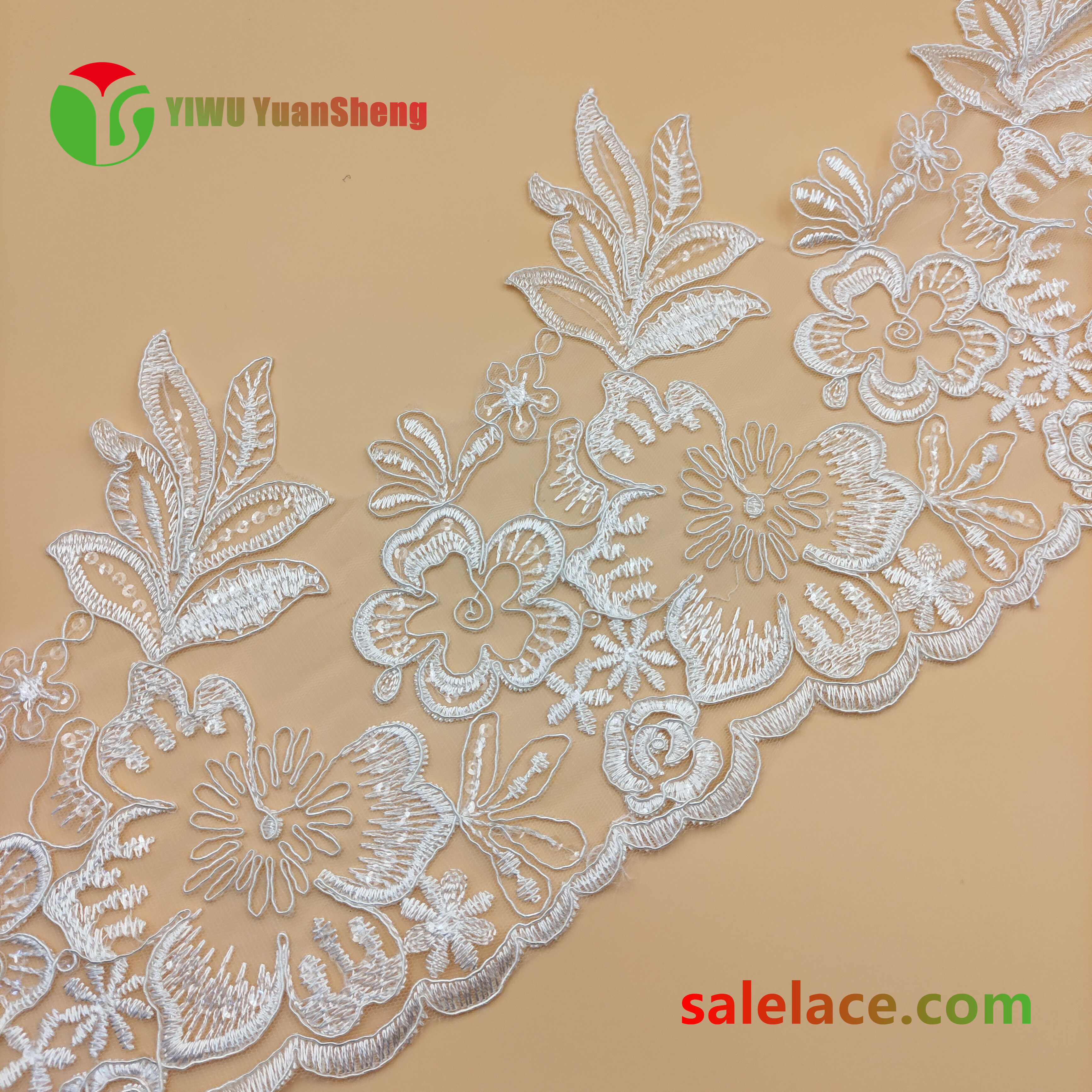 Cord mesh tulle lace YS3038#