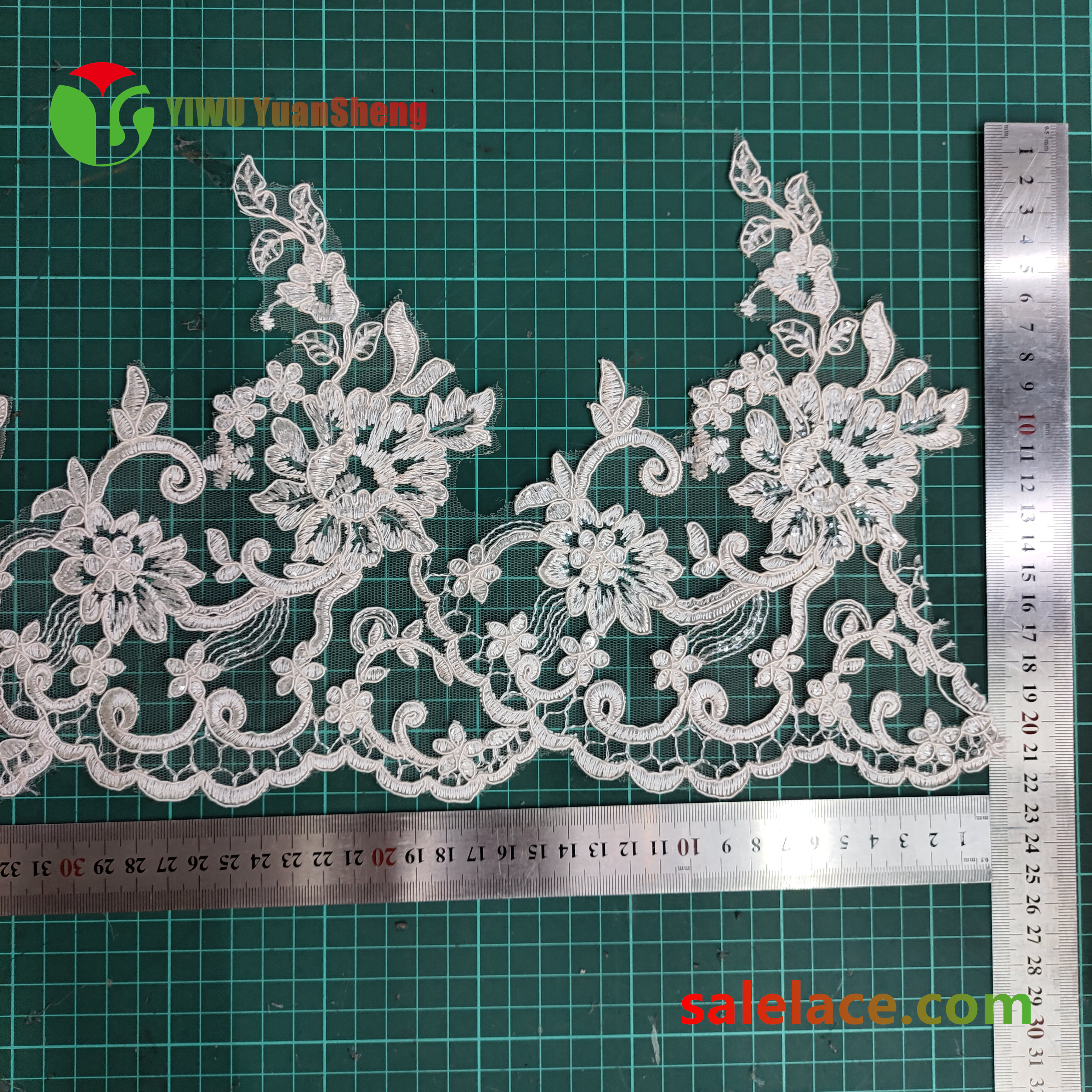 Cord mesh tulle lace YS3040#