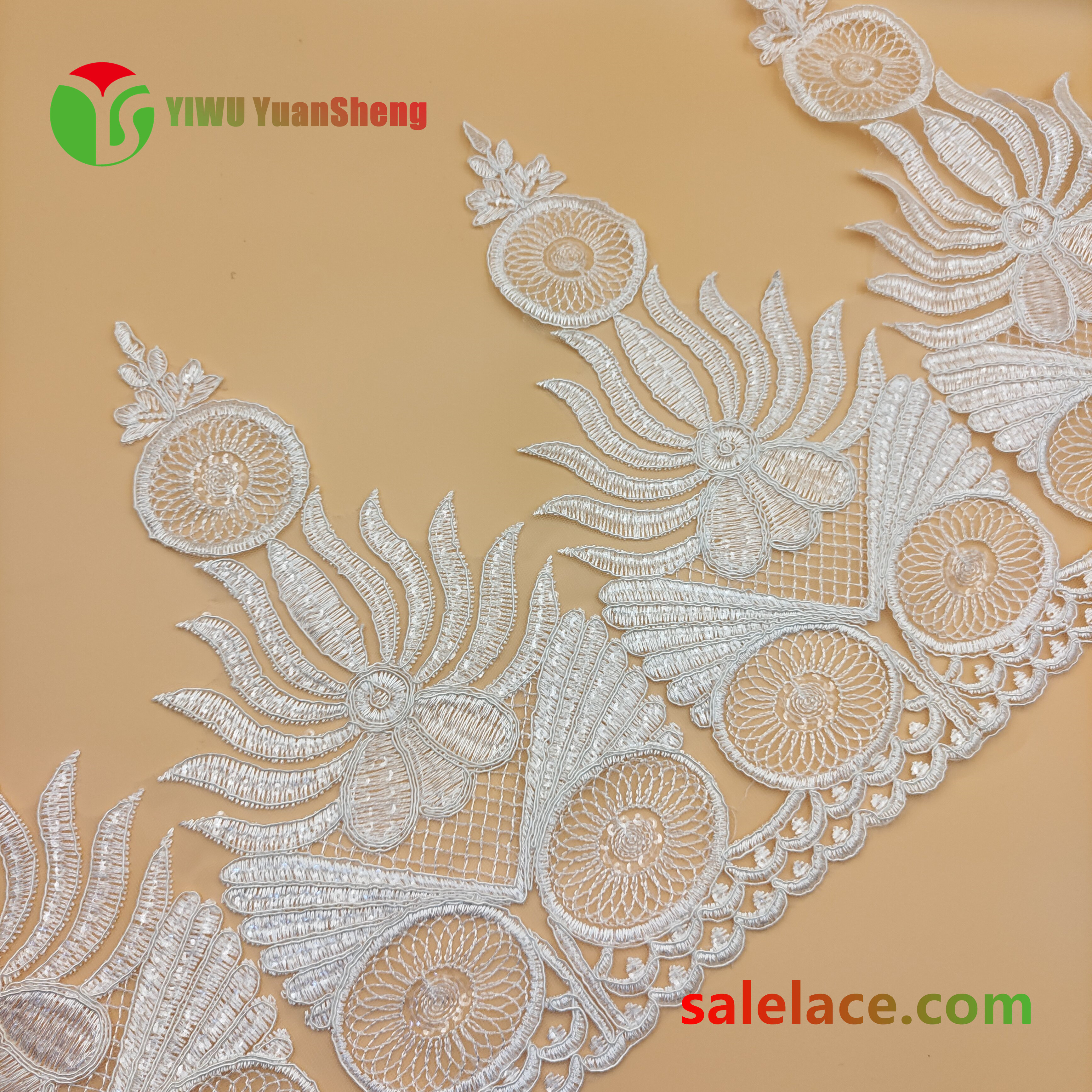 Cord mesh tulle lace YS3046#