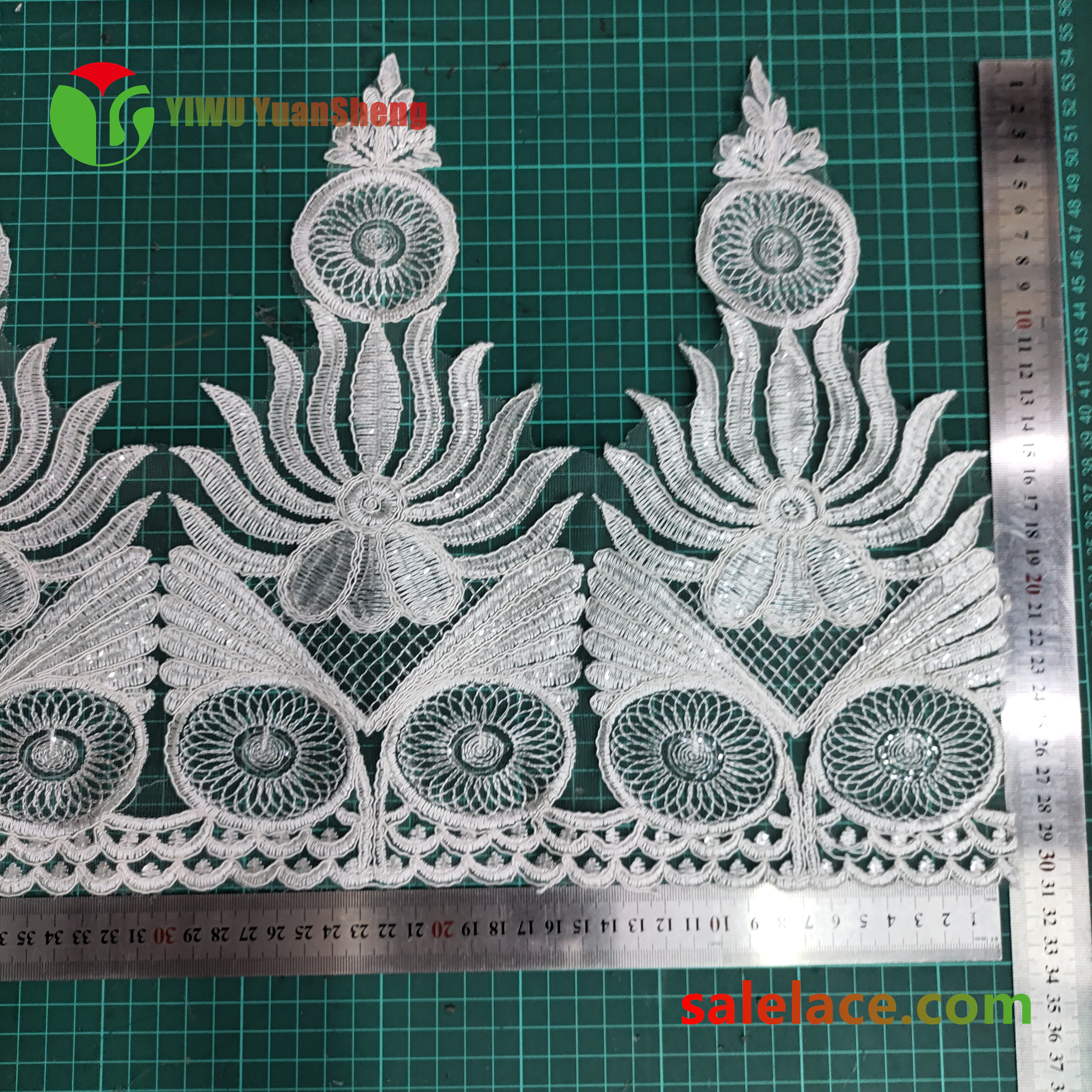 Cord mesh tulle lace YS3046#