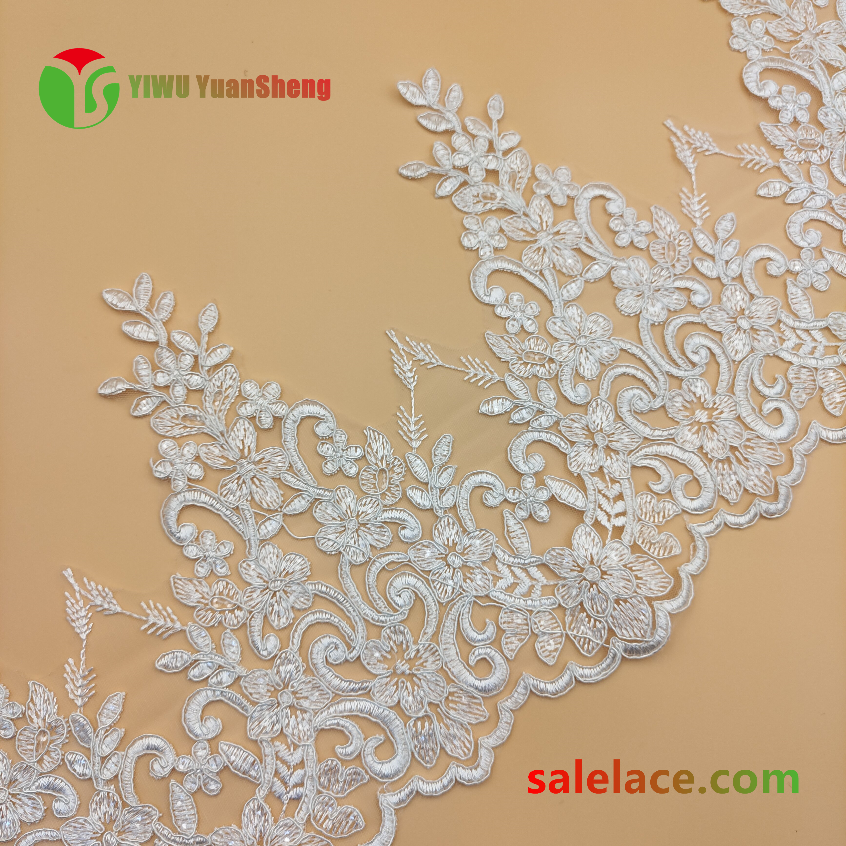 Cord mesh tulle lace YS3048#