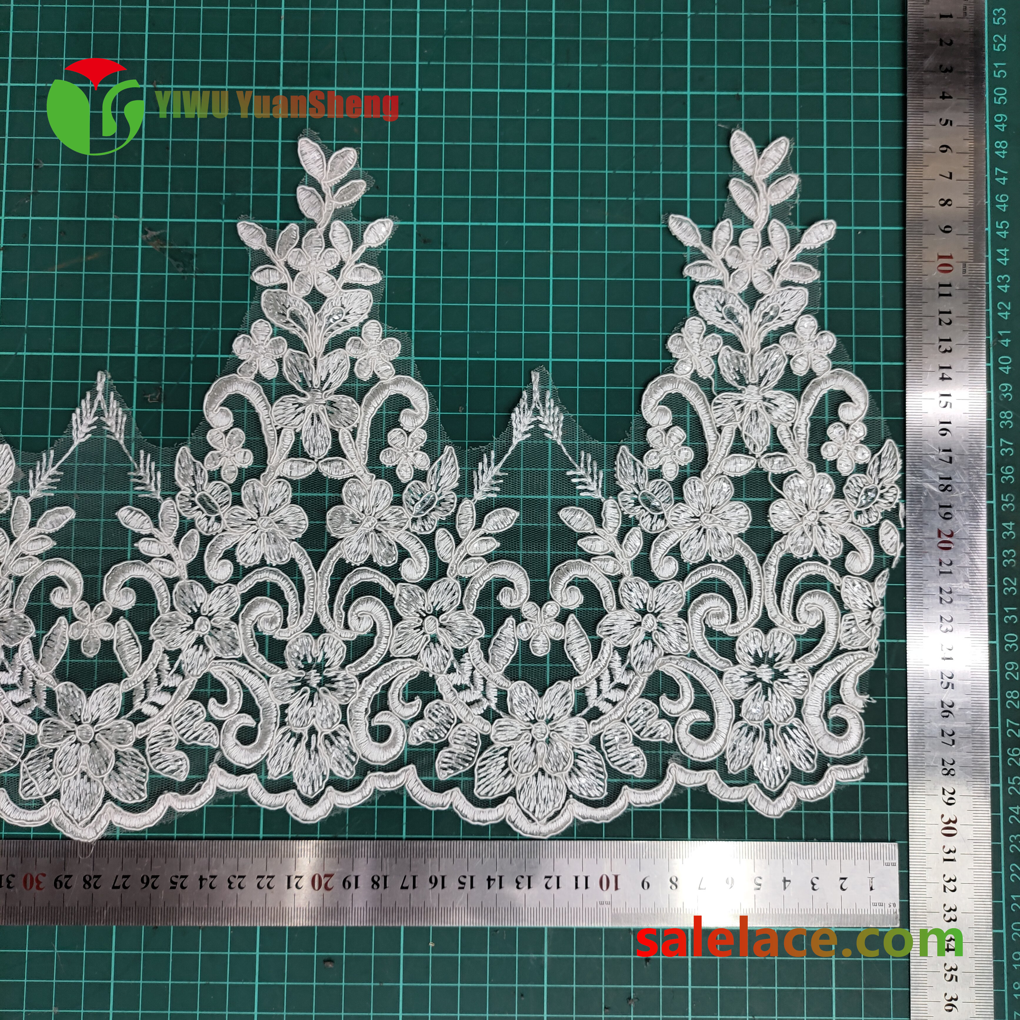 Cord mesh tulle lace YS3048#