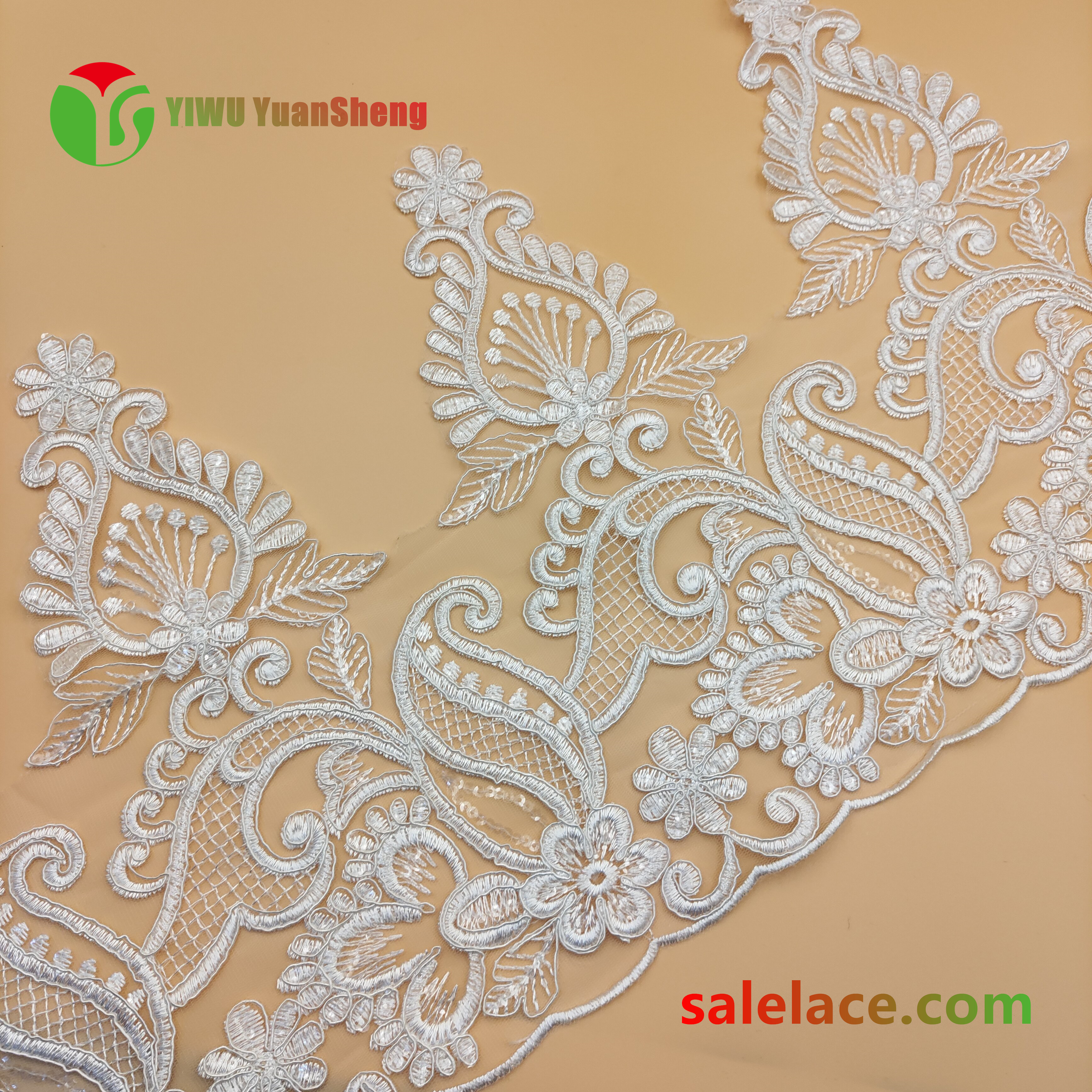 Cord mesh tulle lace YS3052#