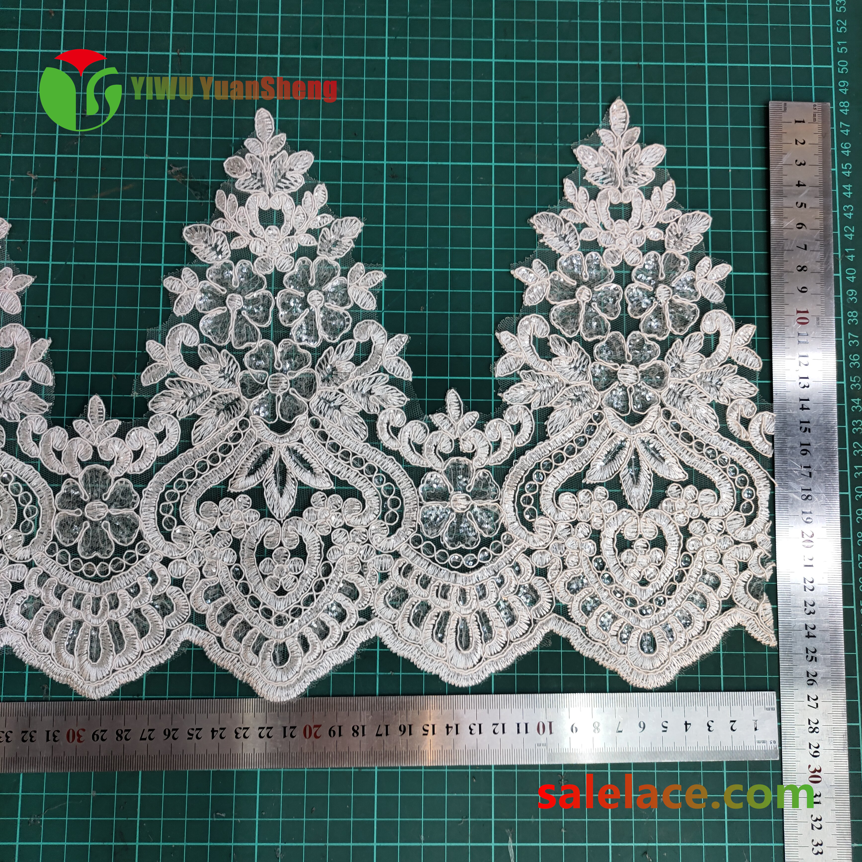 Cord mesh tulle lace YS3055#