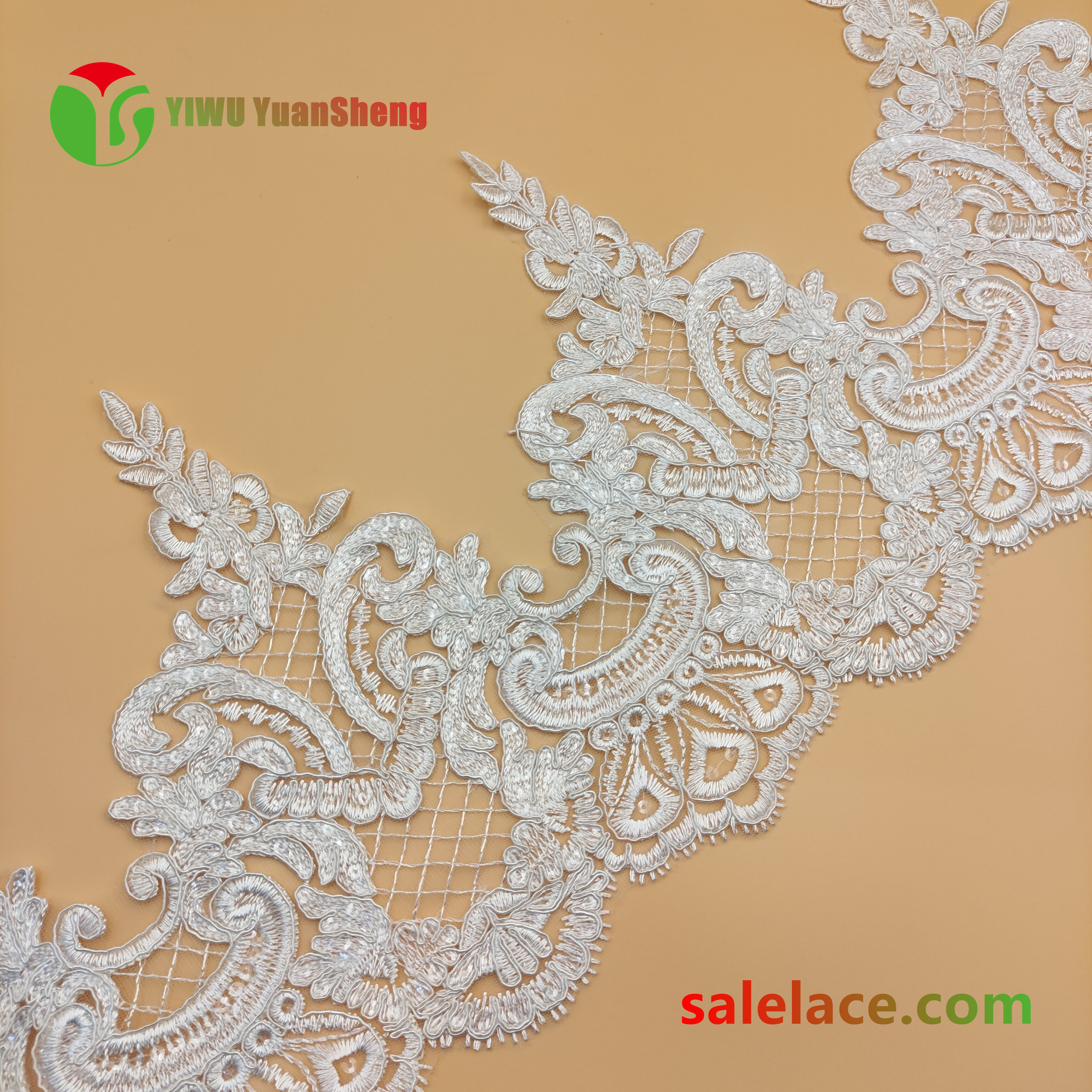 Cord mesh tulle lace YS3057#