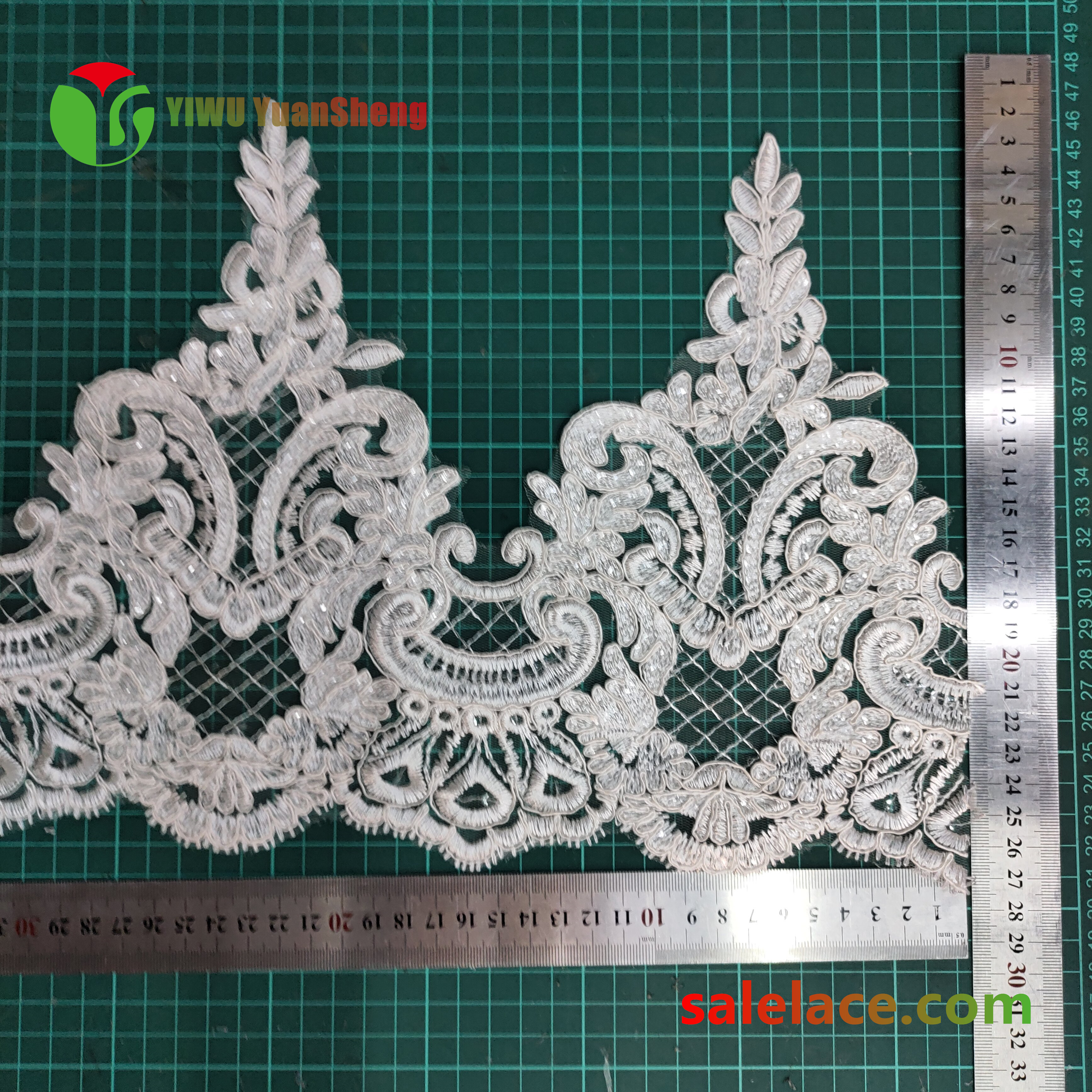 Cord mesh tulle lace YS3057#