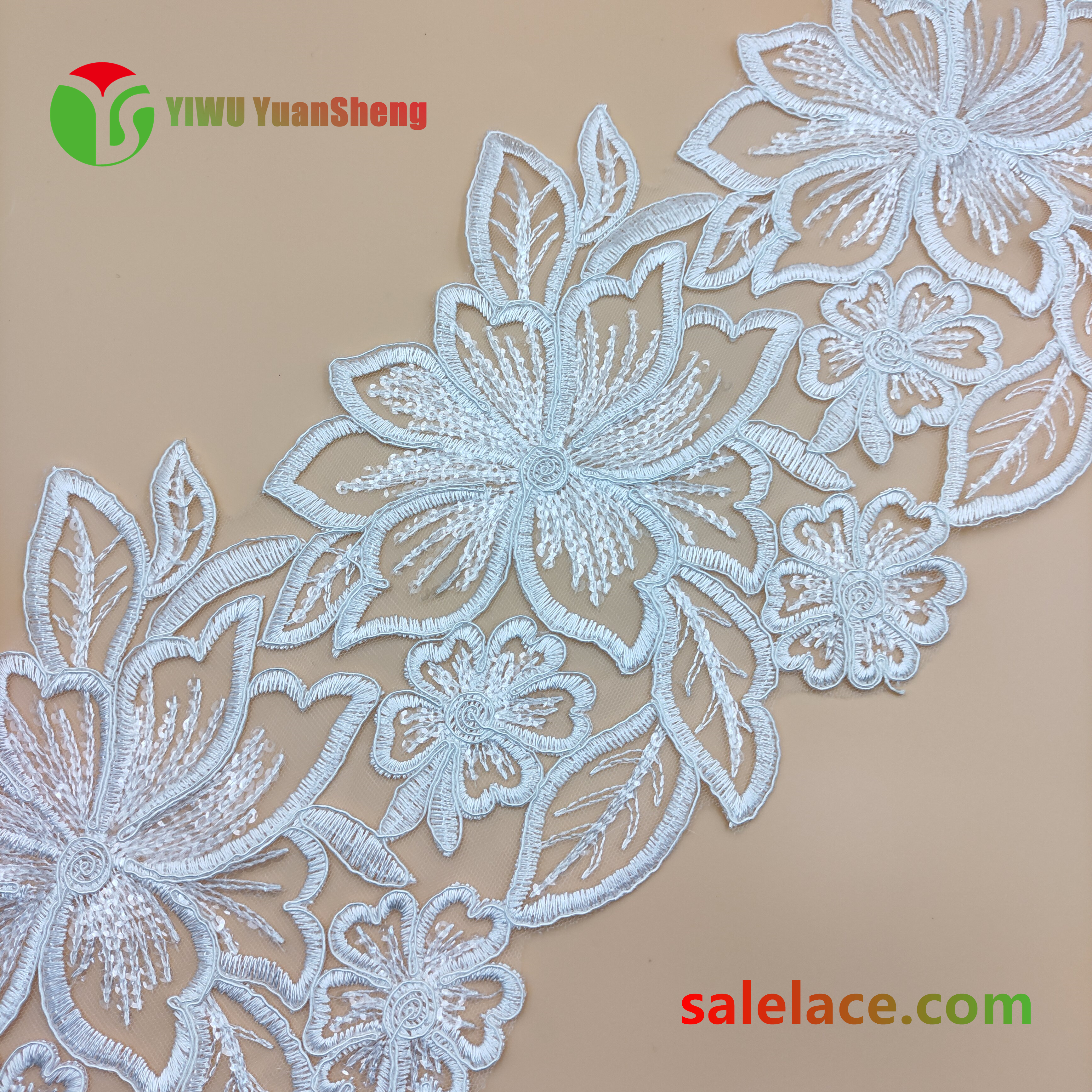 Cord mesh tulle lace YS3059#