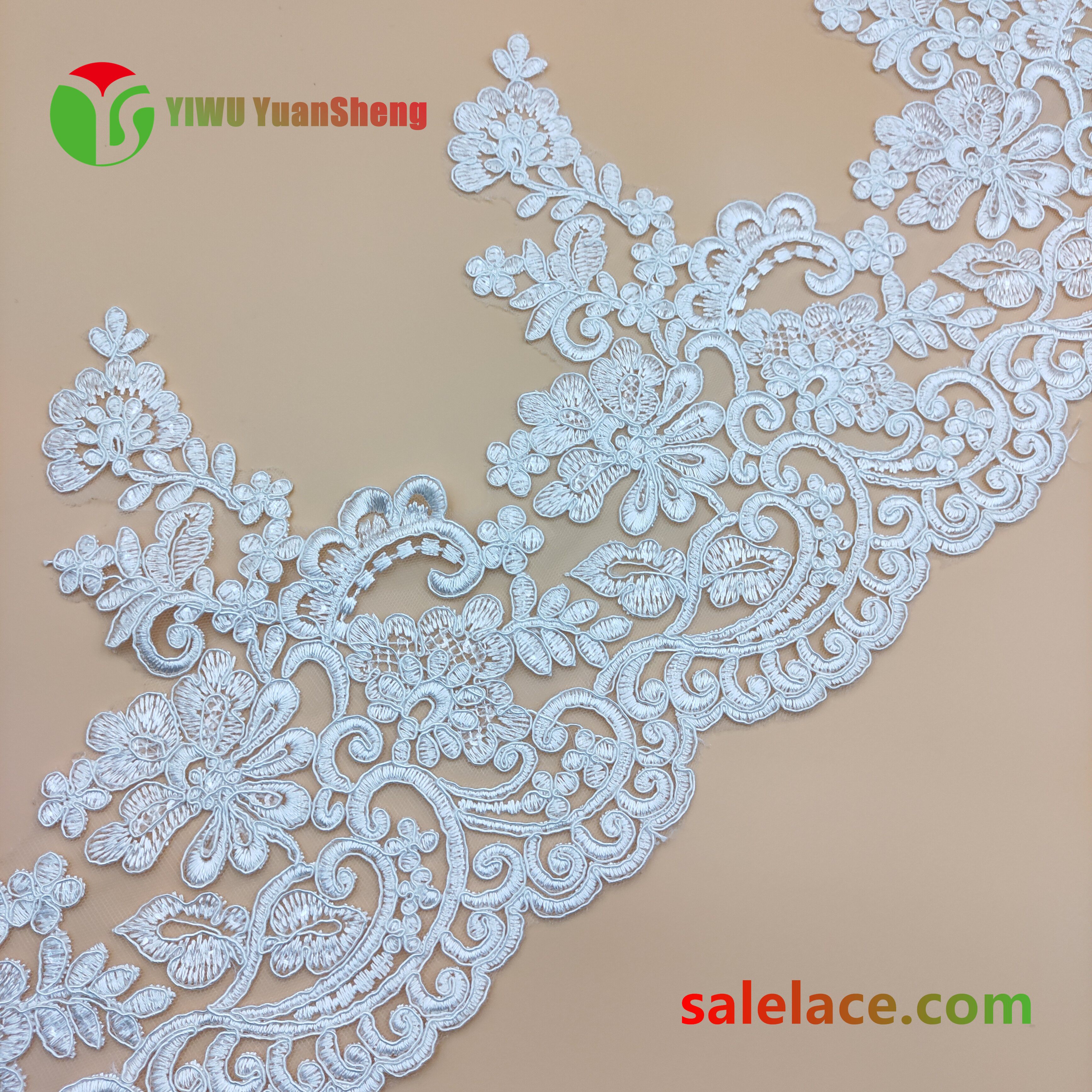 Cord mesh tulle lace YS3061#