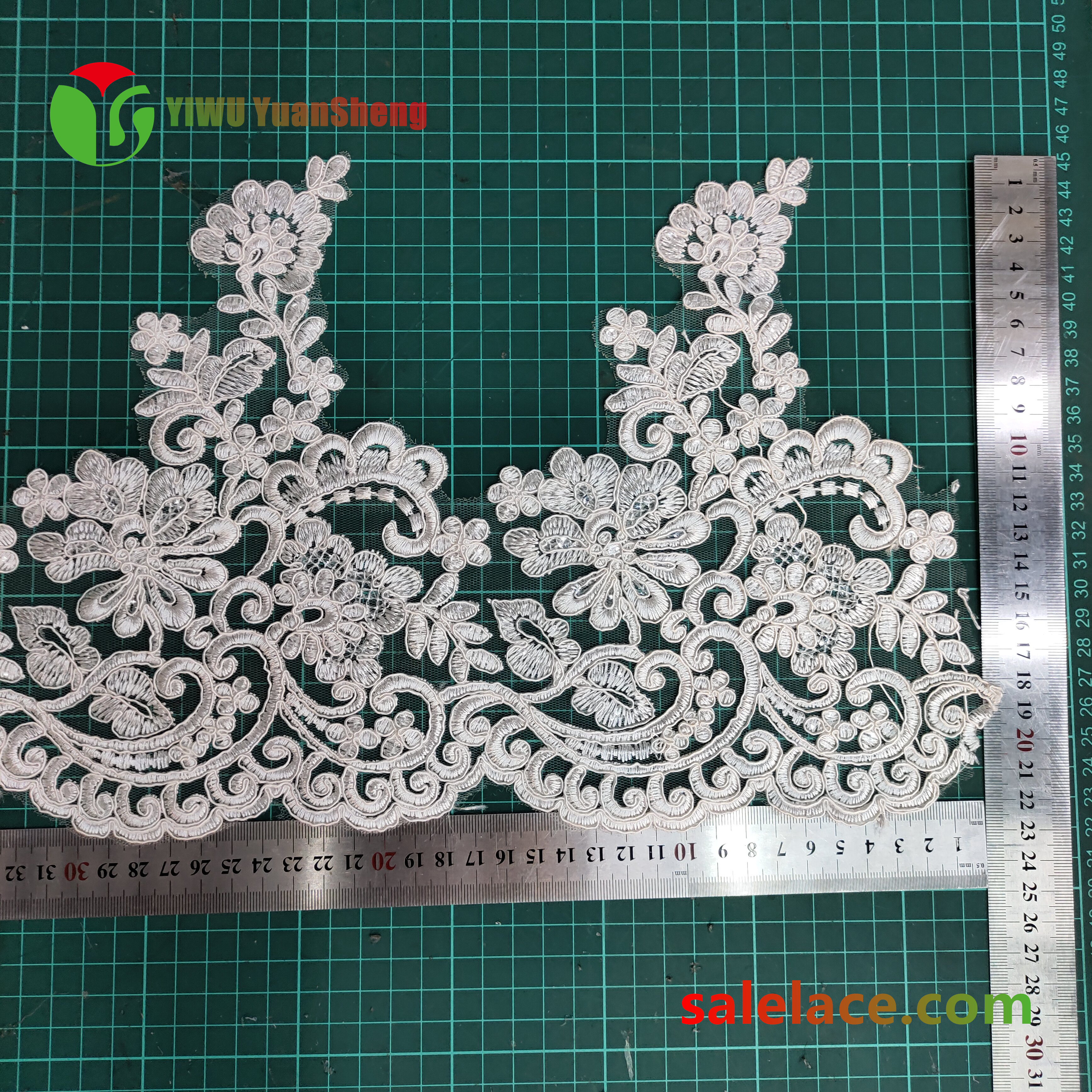 Cord mesh tulle lace YS3061#