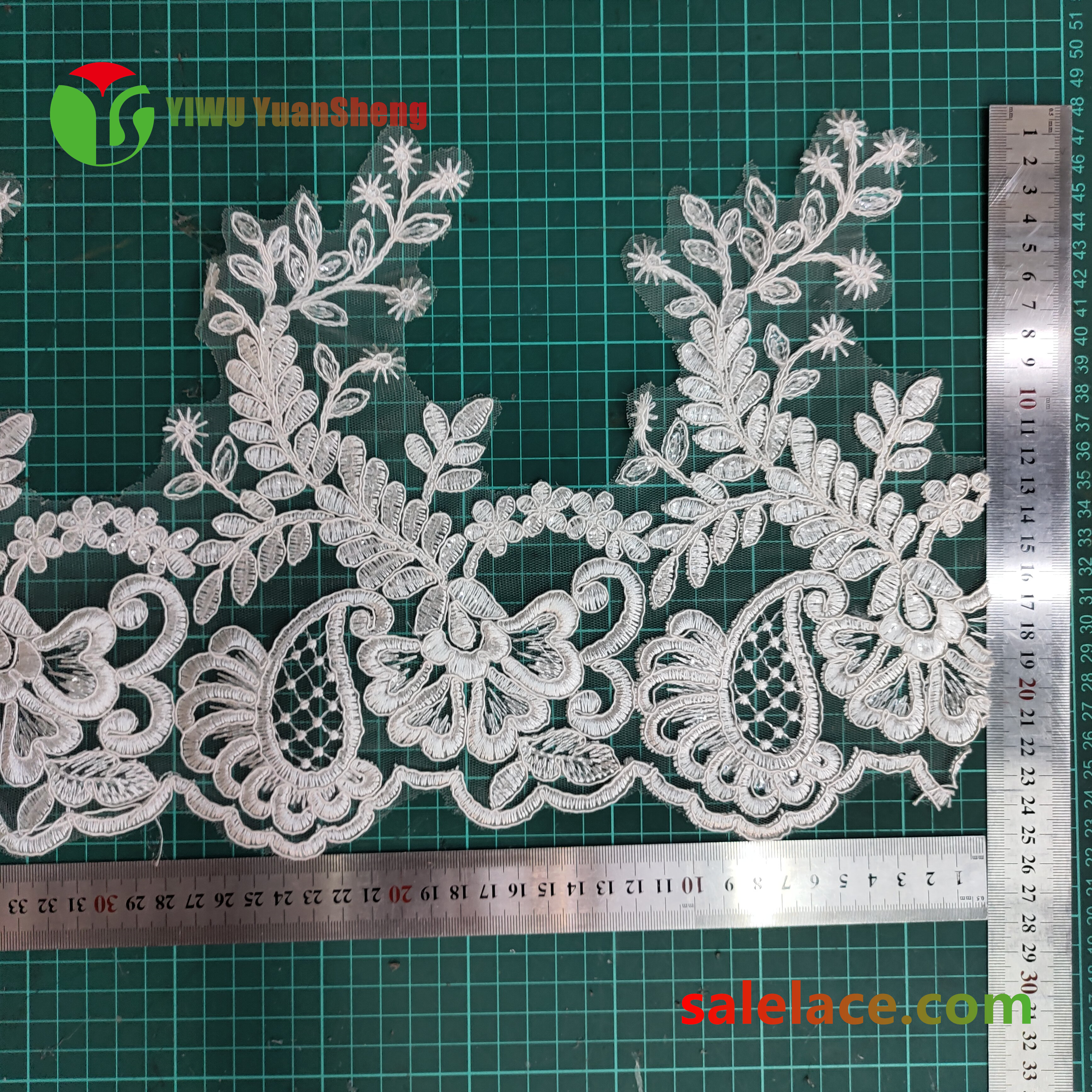 Cord mesh tulle lace YS3063#