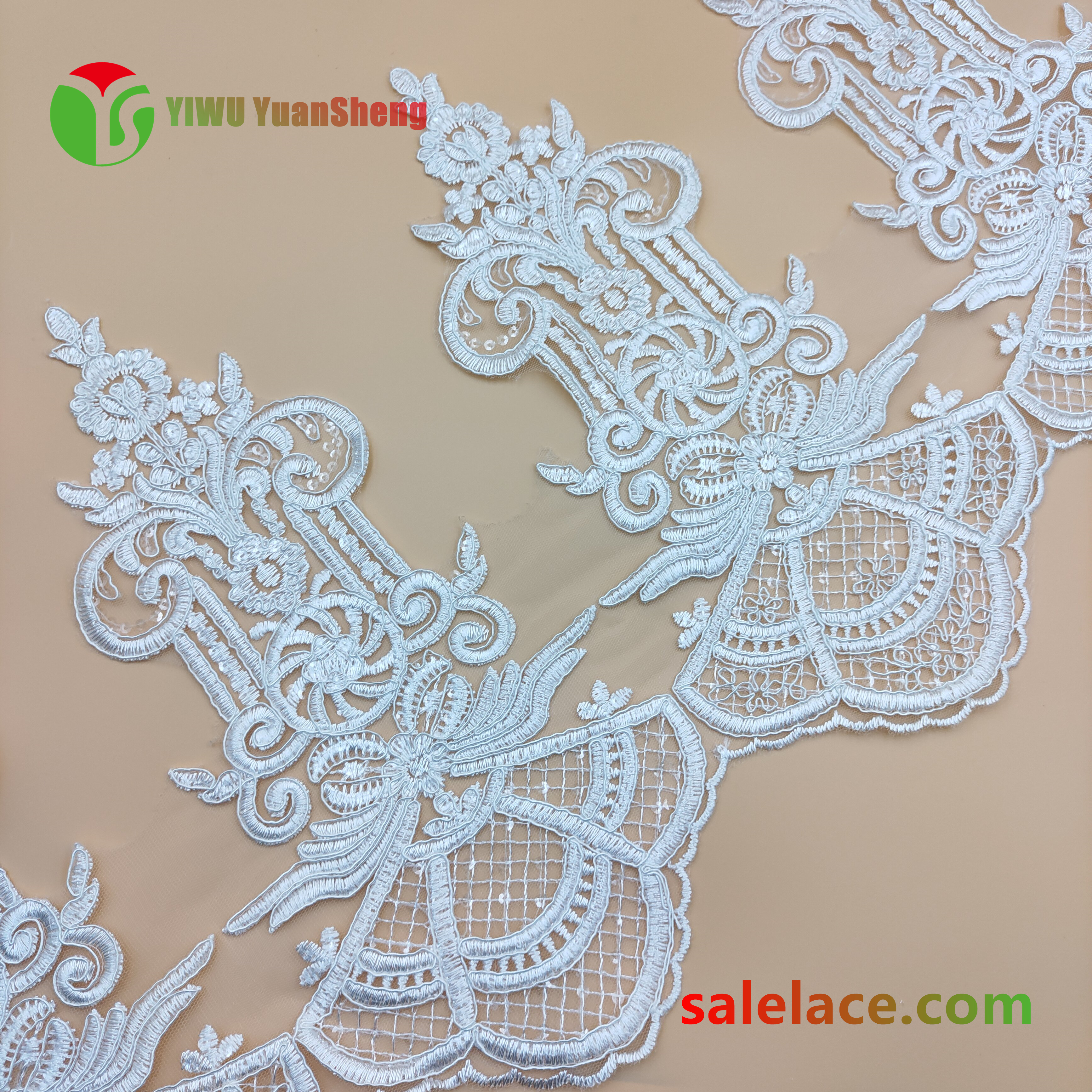 Cord mesh tulle lace YS3065#