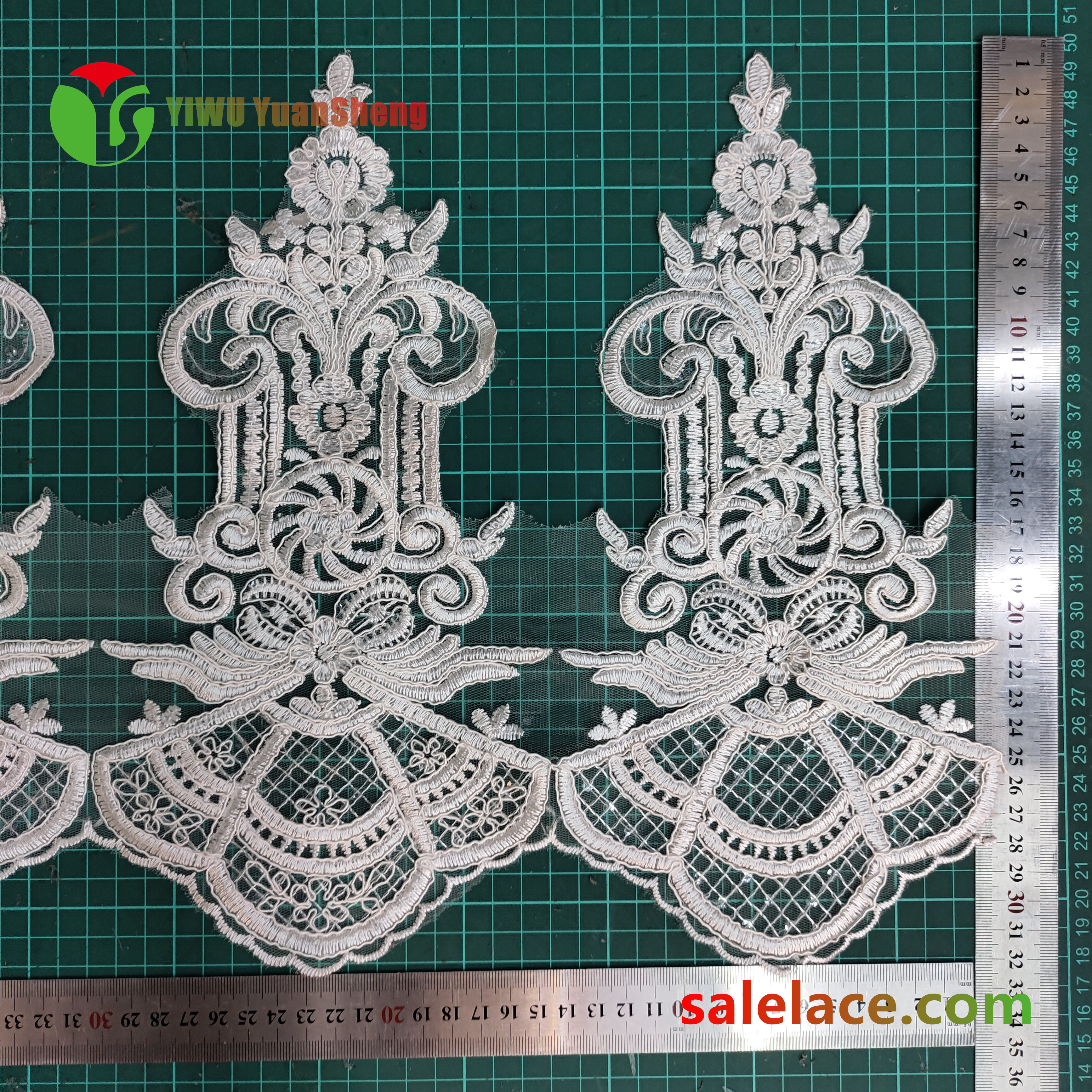 Cord mesh tulle lace YS3065#