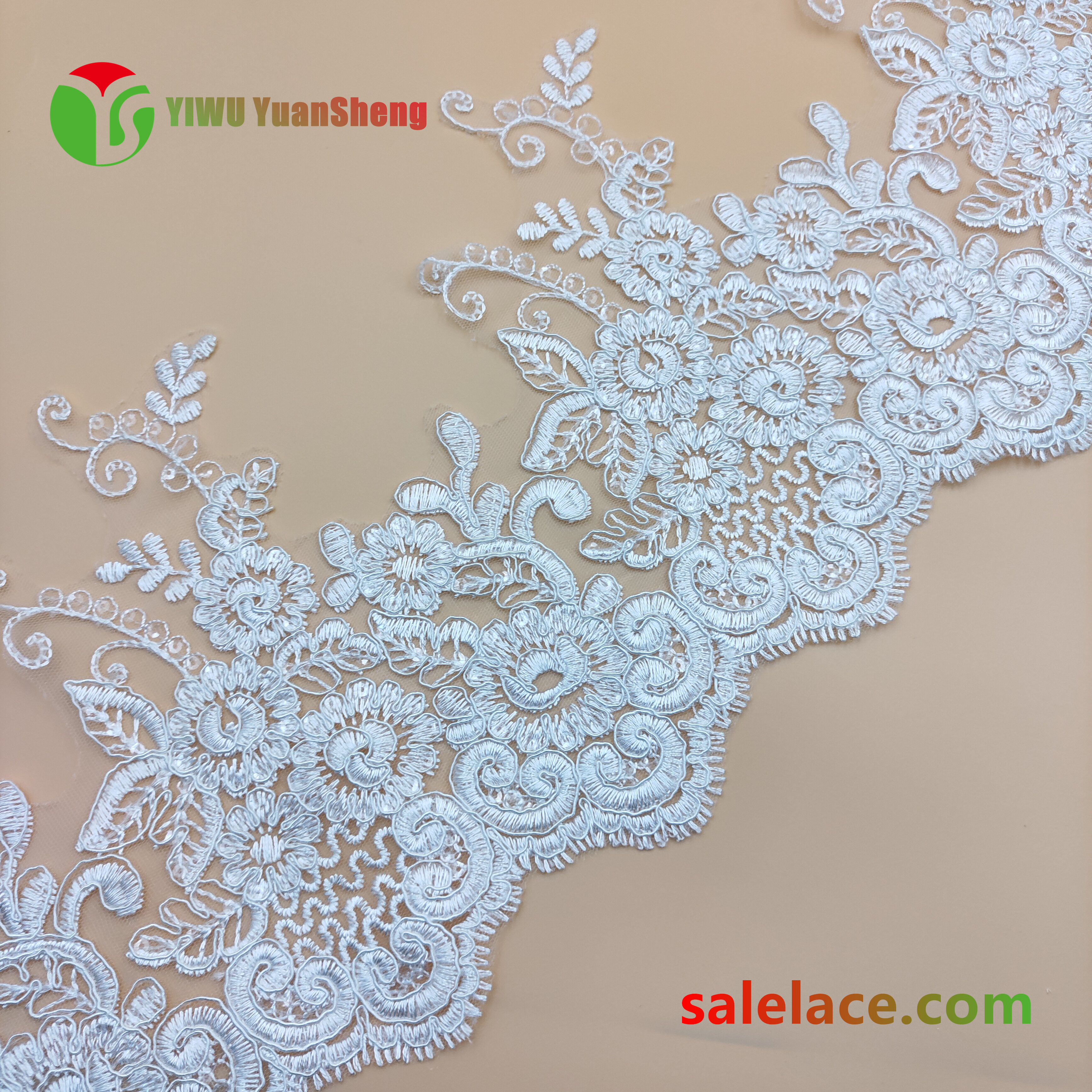 Cord mesh tulle lace YS3067#