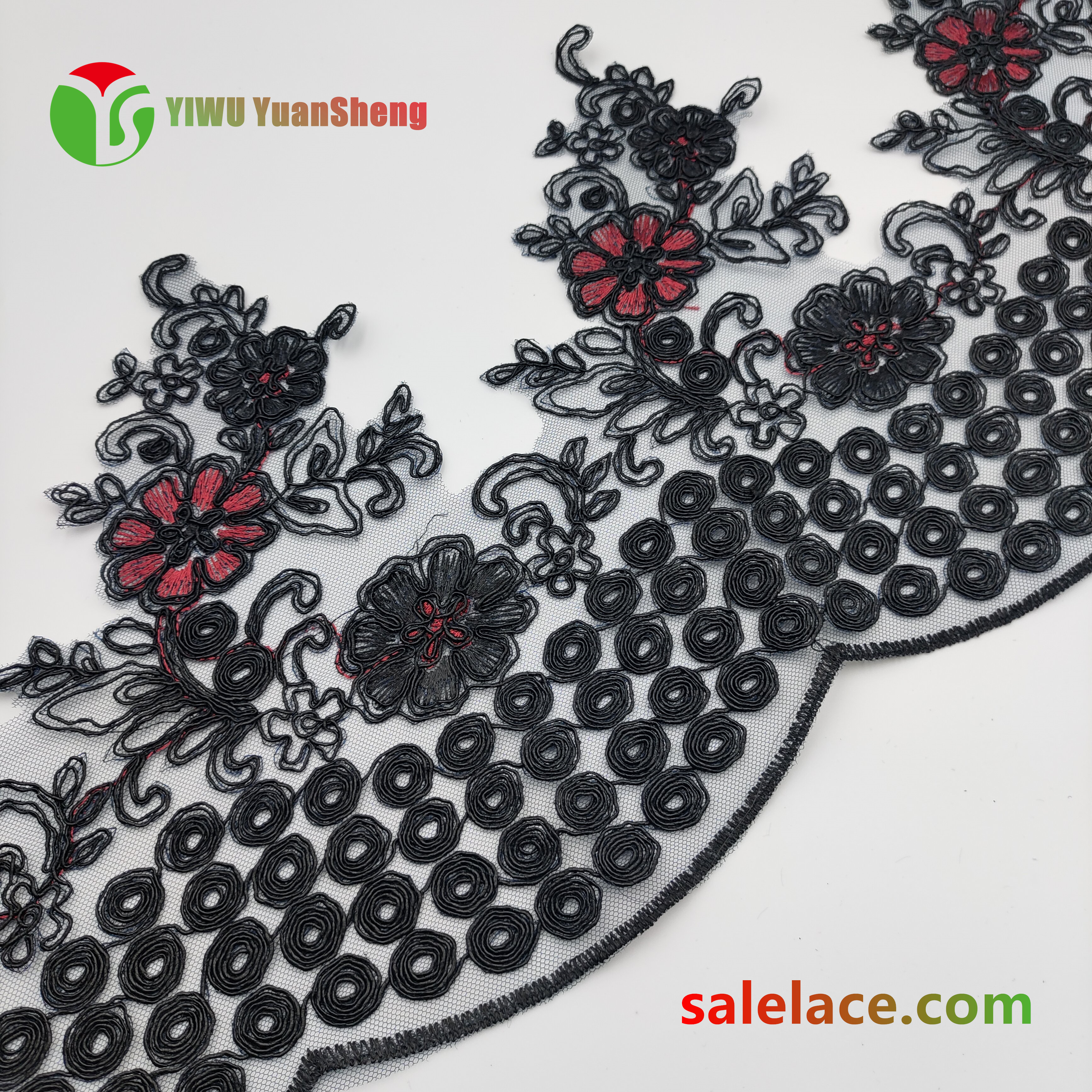 Cord mesh tulle lace YS3008#