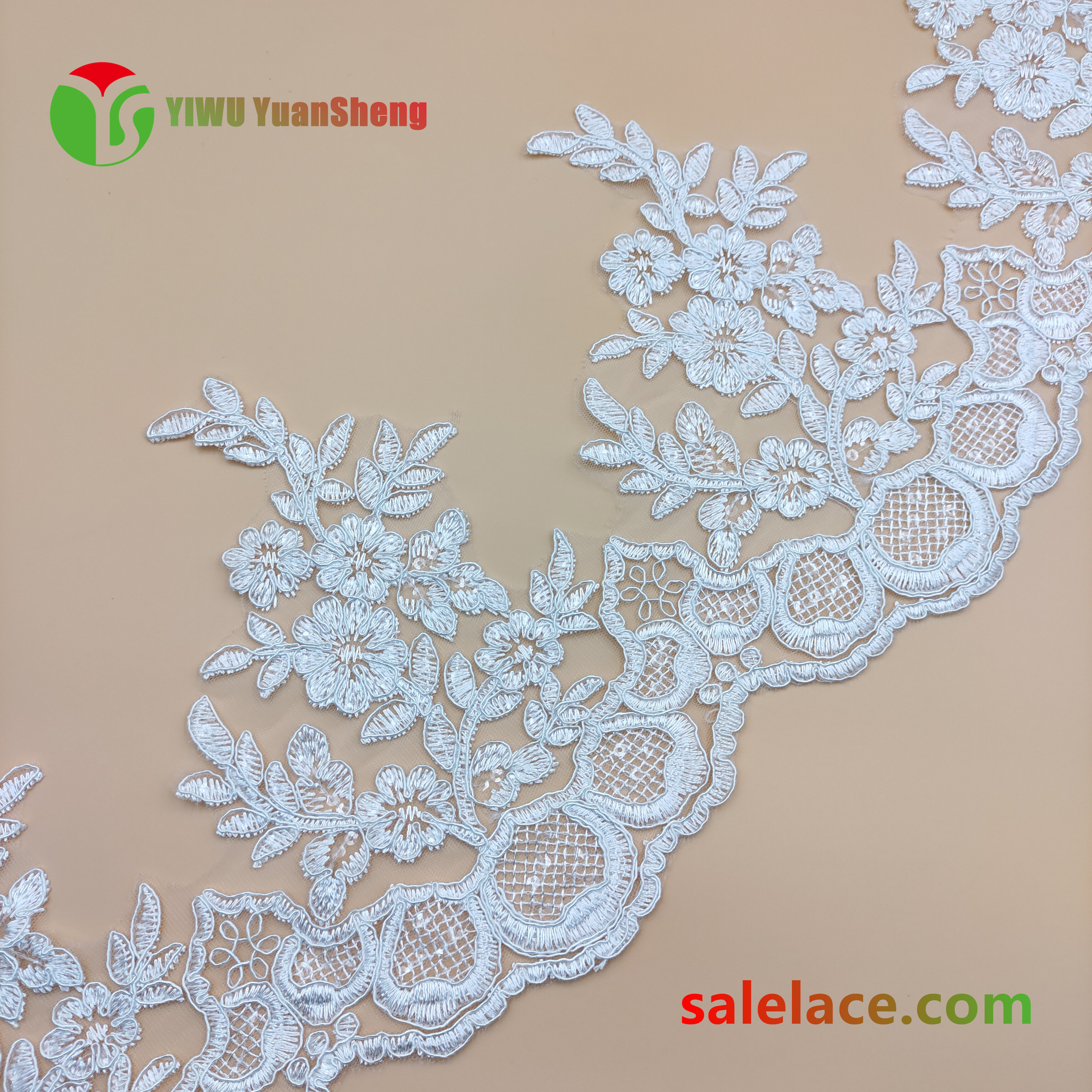 Cord mesh tulle lace YS3071#