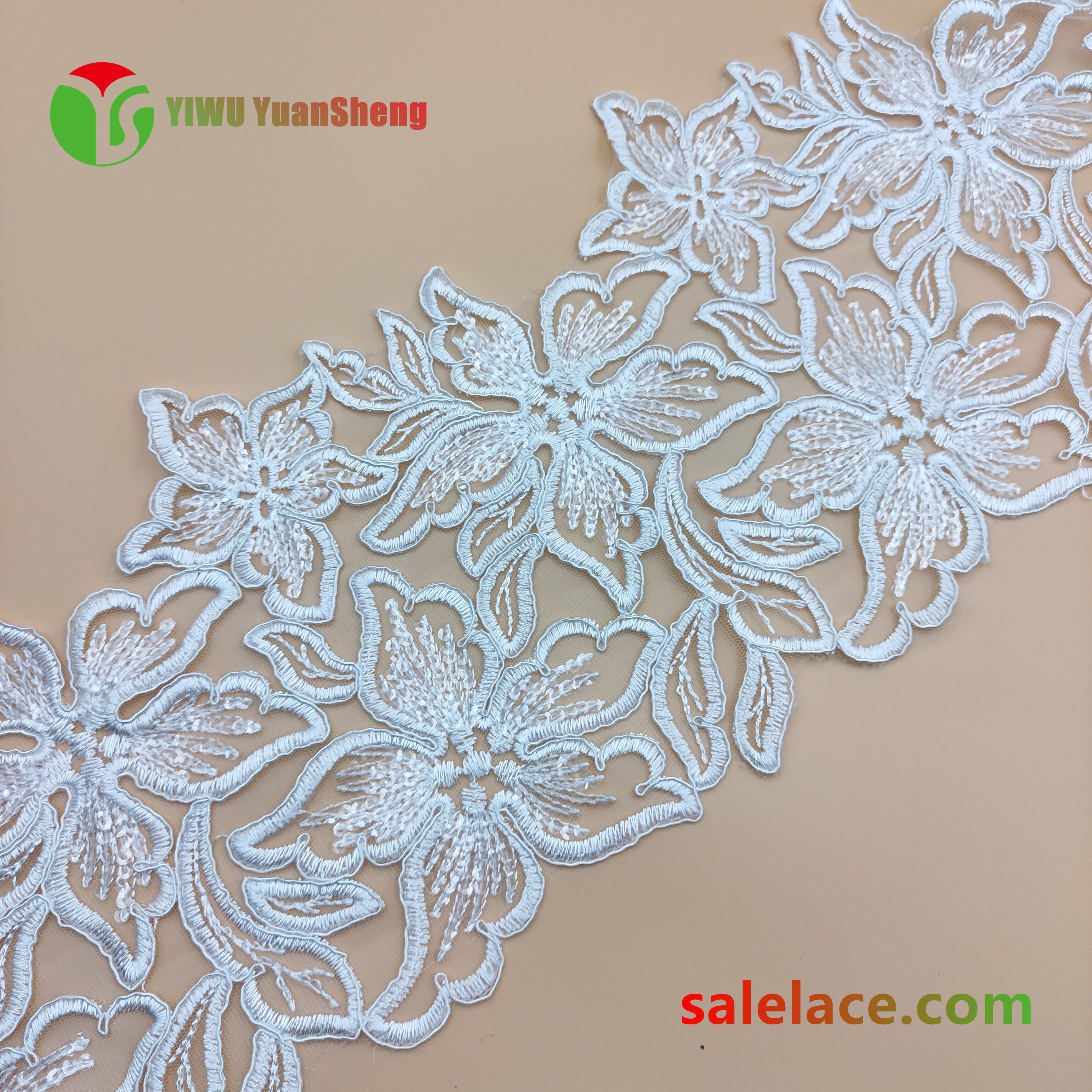Cord mesh tulle lace YS3075#