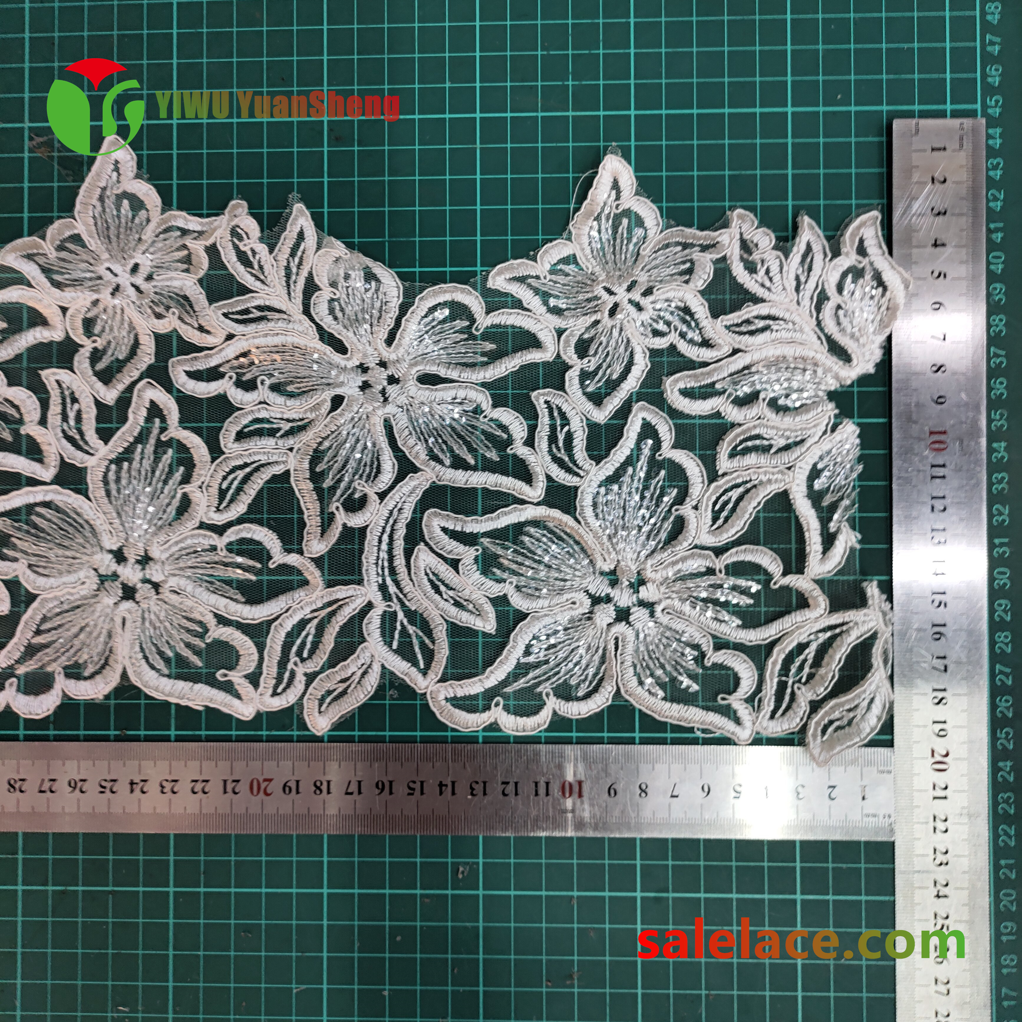 Cord mesh tulle lace YS3075#