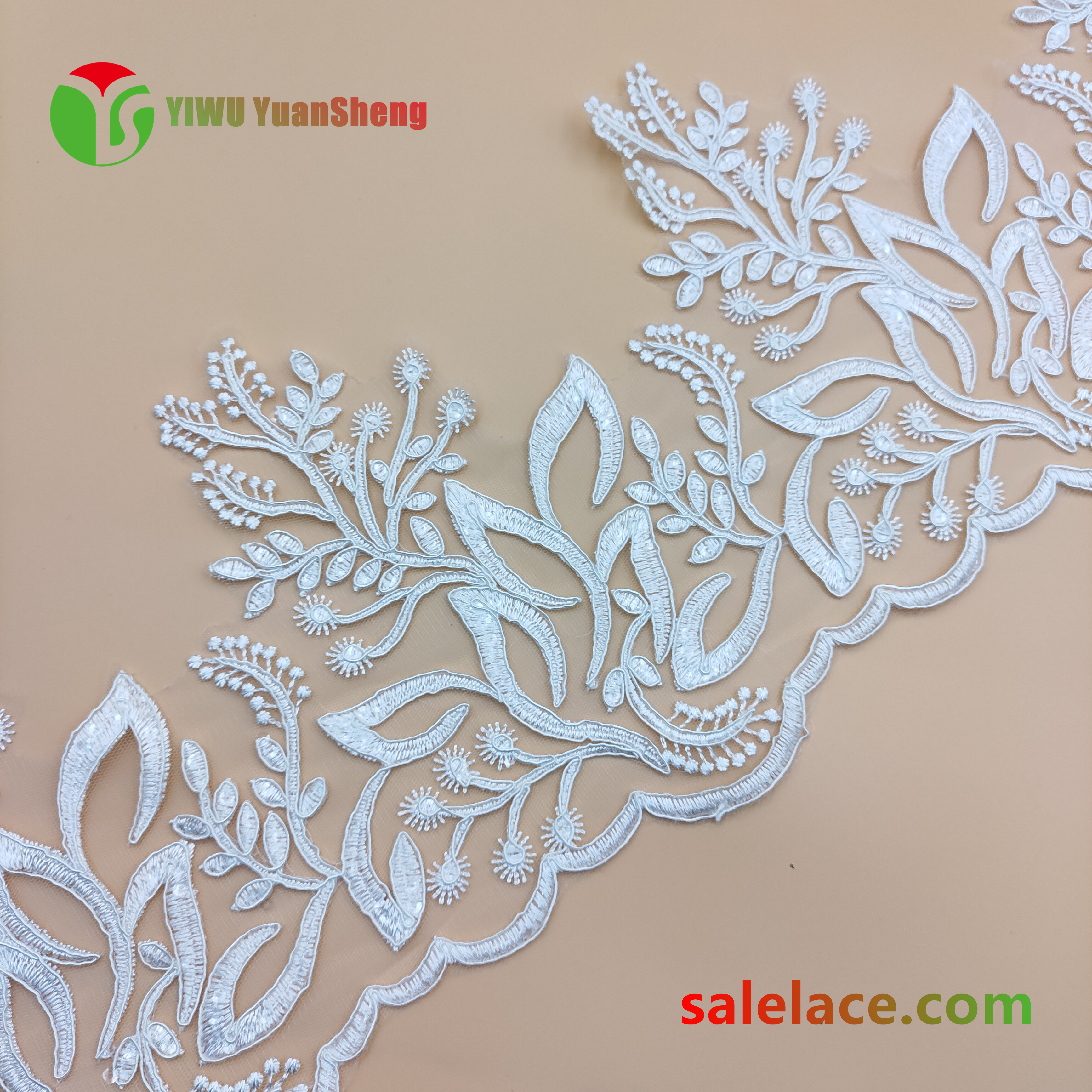 Cord mesh tulle lace YS3077#