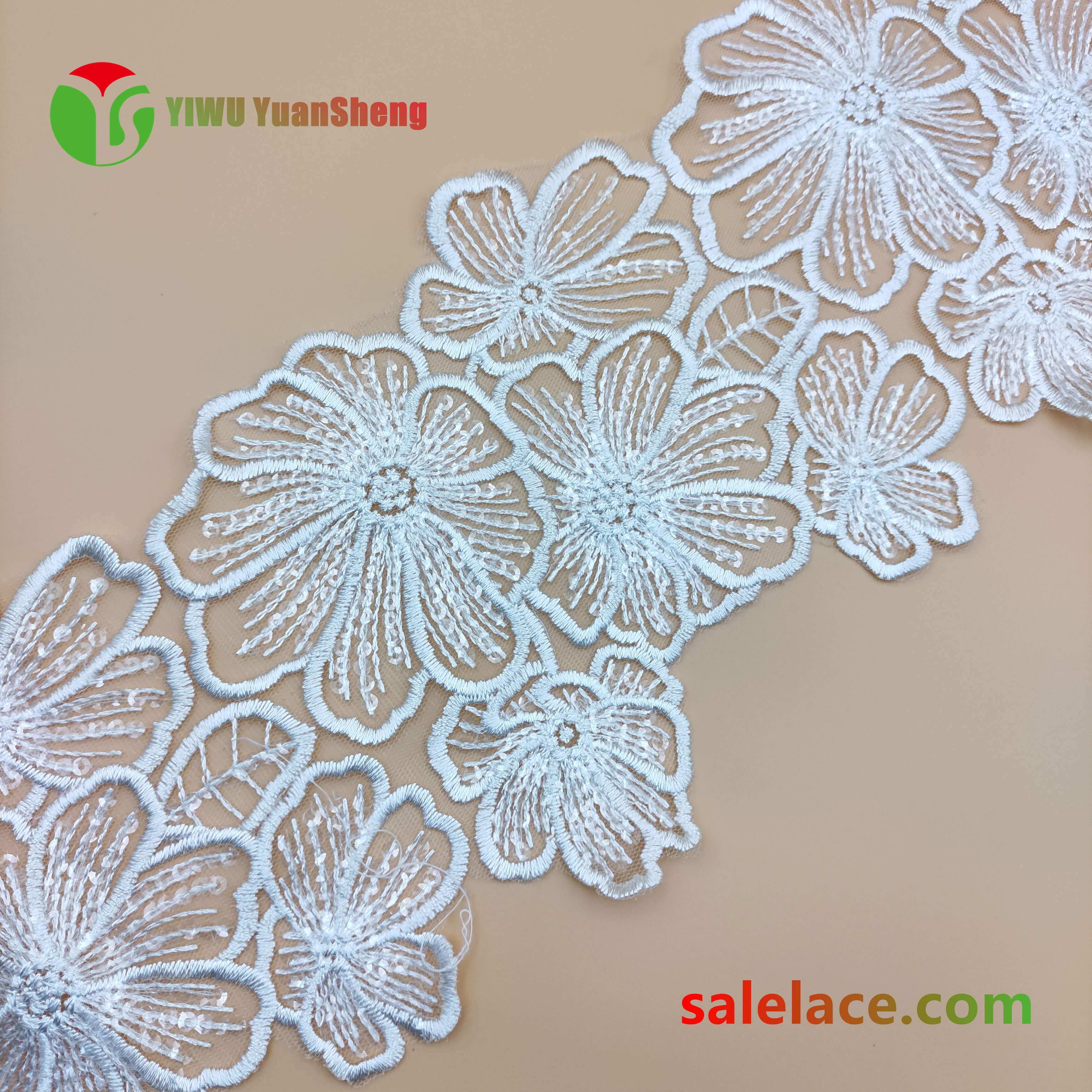 Cord mesh tulle lace YS3079#