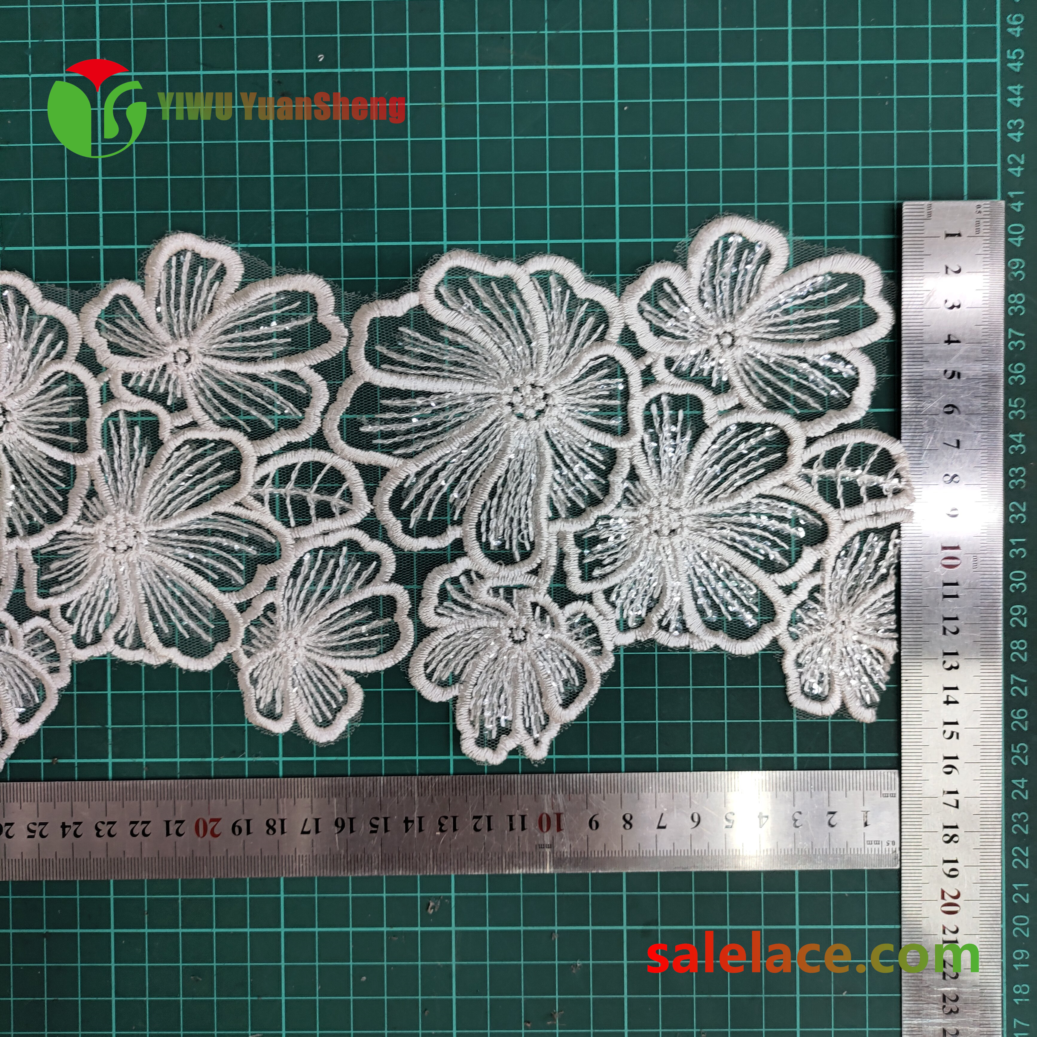 Cord mesh tulle lace YS3079#