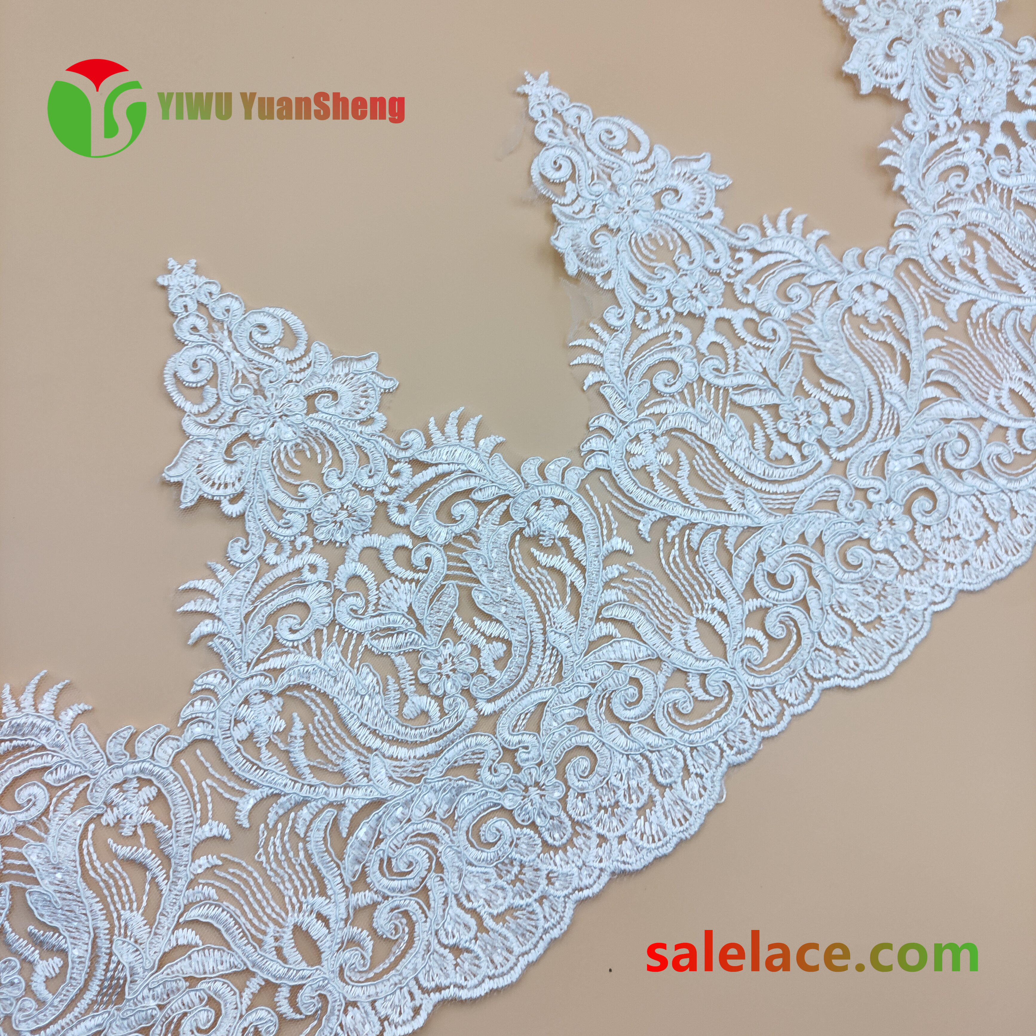 Cord mesh tulle lace YS3081#