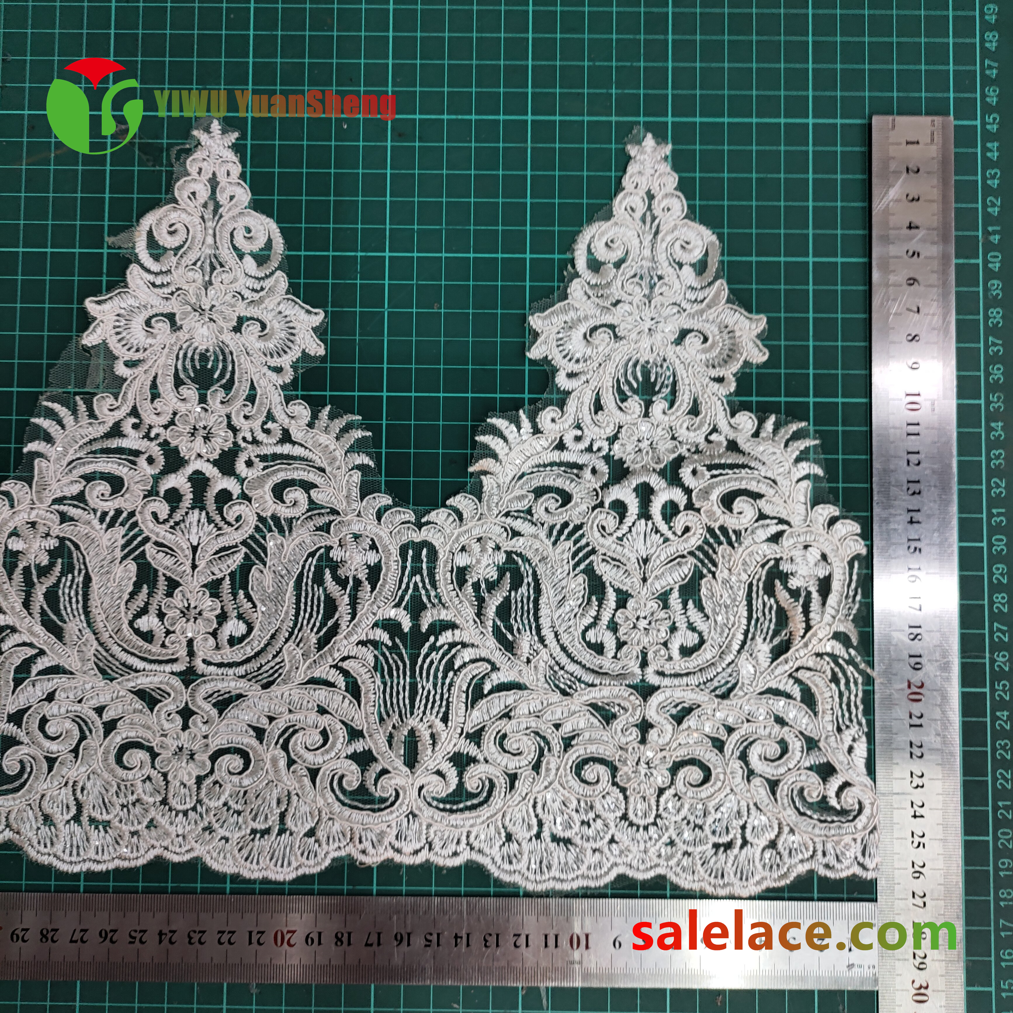 Cord mesh tulle lace YS3081#